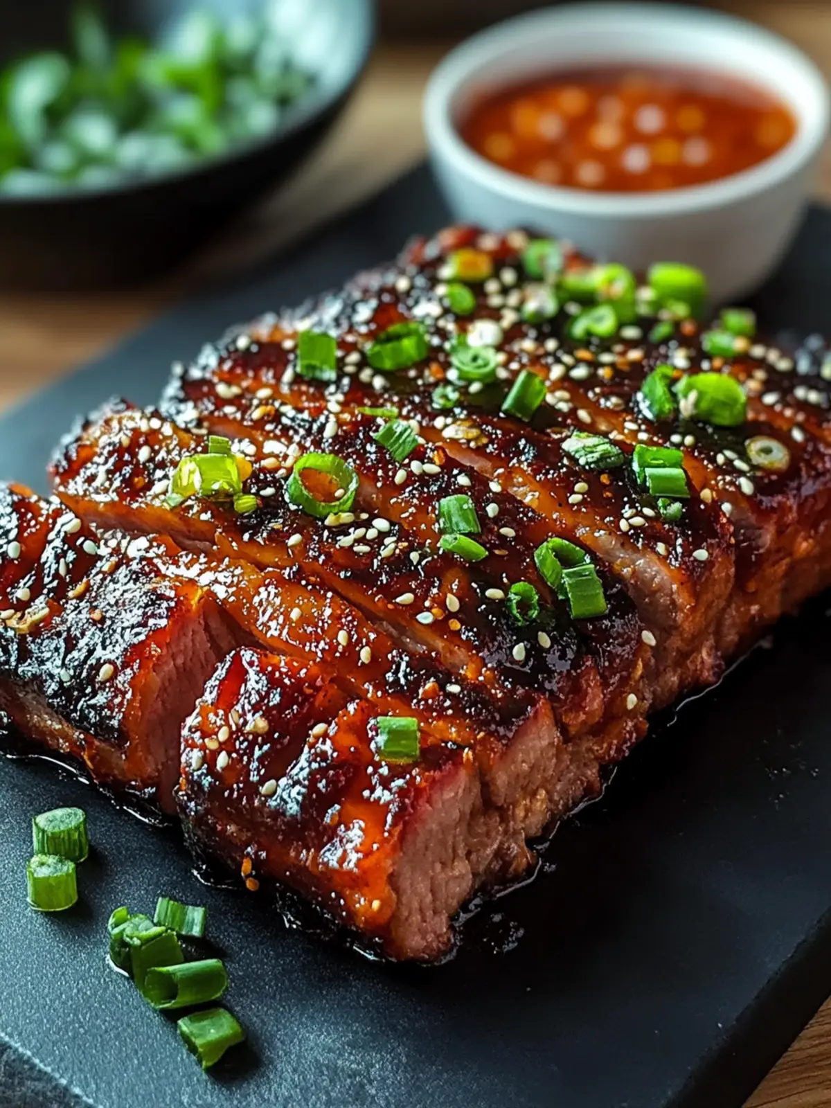 Koreanischer BBQ-Fleischlaib: Süß & Pikant in 75 Minuten 2 koreanischer BBQ-Fleischlaib