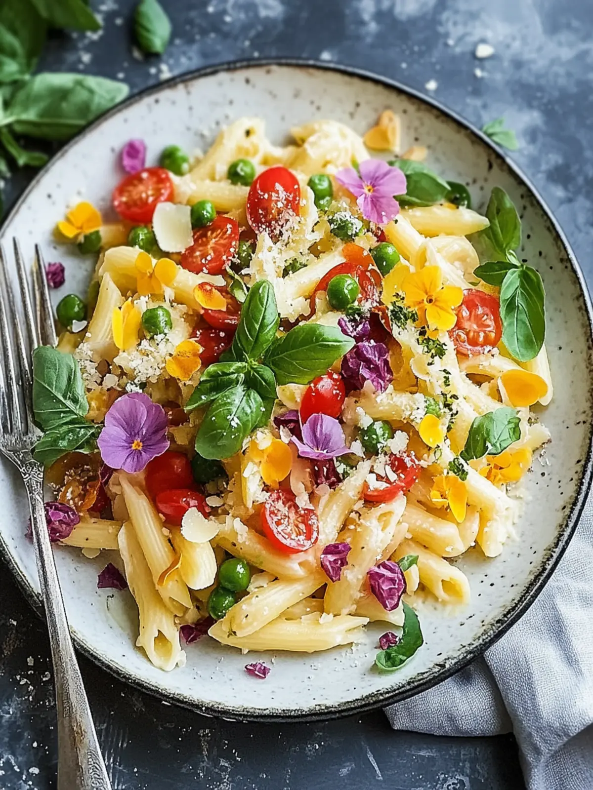 Bunter Nudelsalat