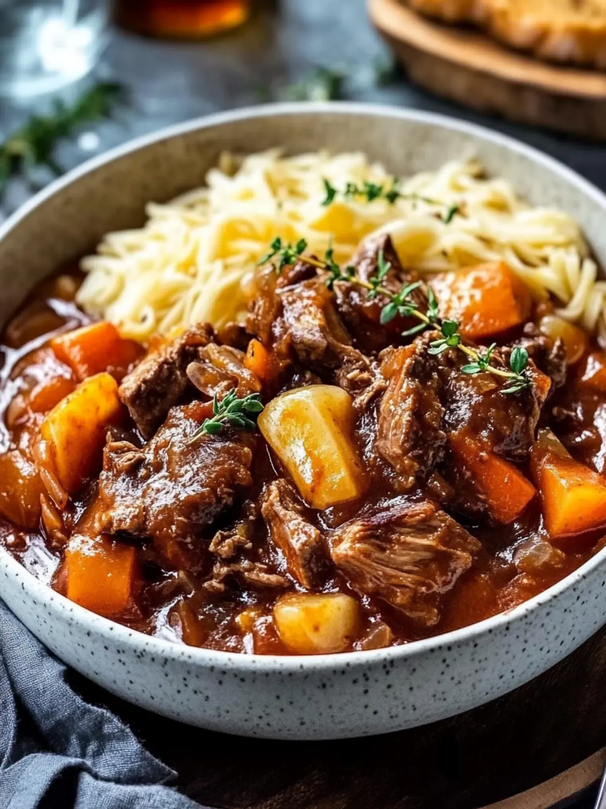 Sonntags-Rinder-Ragout aus dem Slow Cooker: Herzhaft & Einfache Freude 4 Onntags-Rinder-Ragout aus dem Slow Cooker