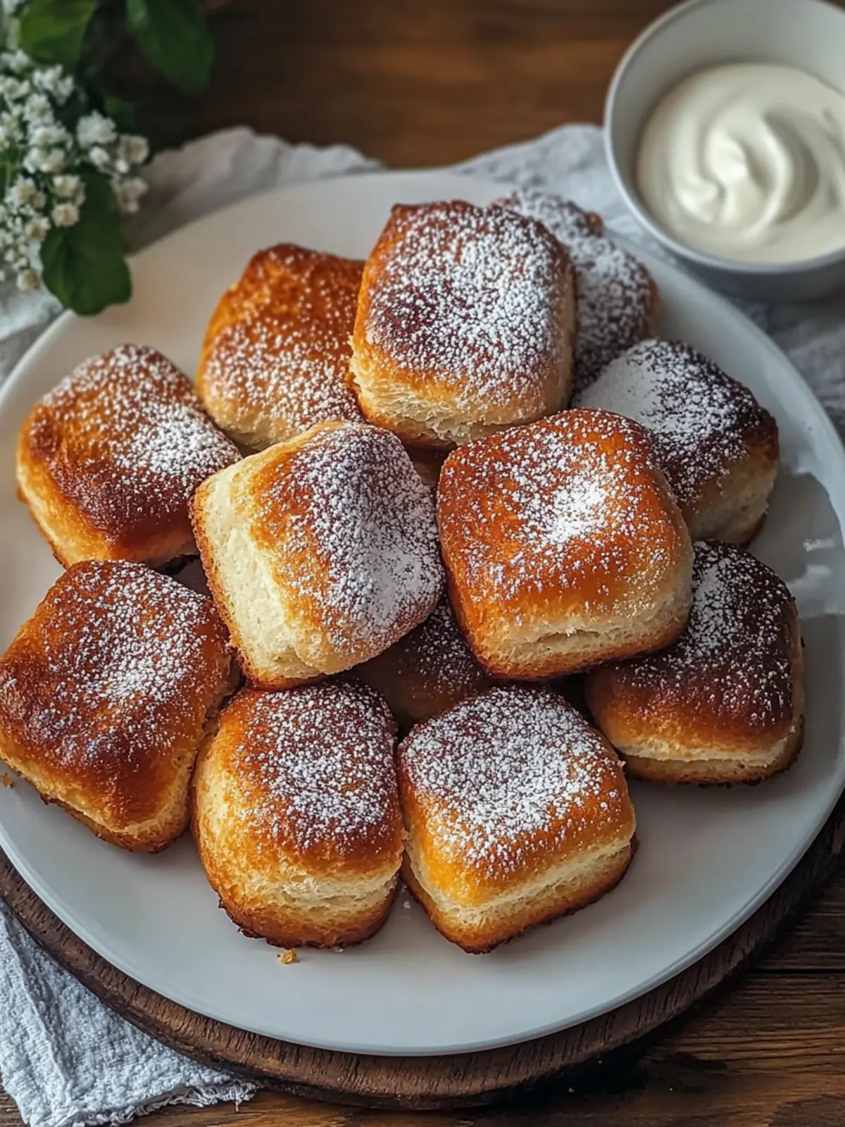 Zimt Franzbrötchen Bissen: Schnelle Freude für den Frühstückstisch 4 Zimt Franzbrötchen Bissen