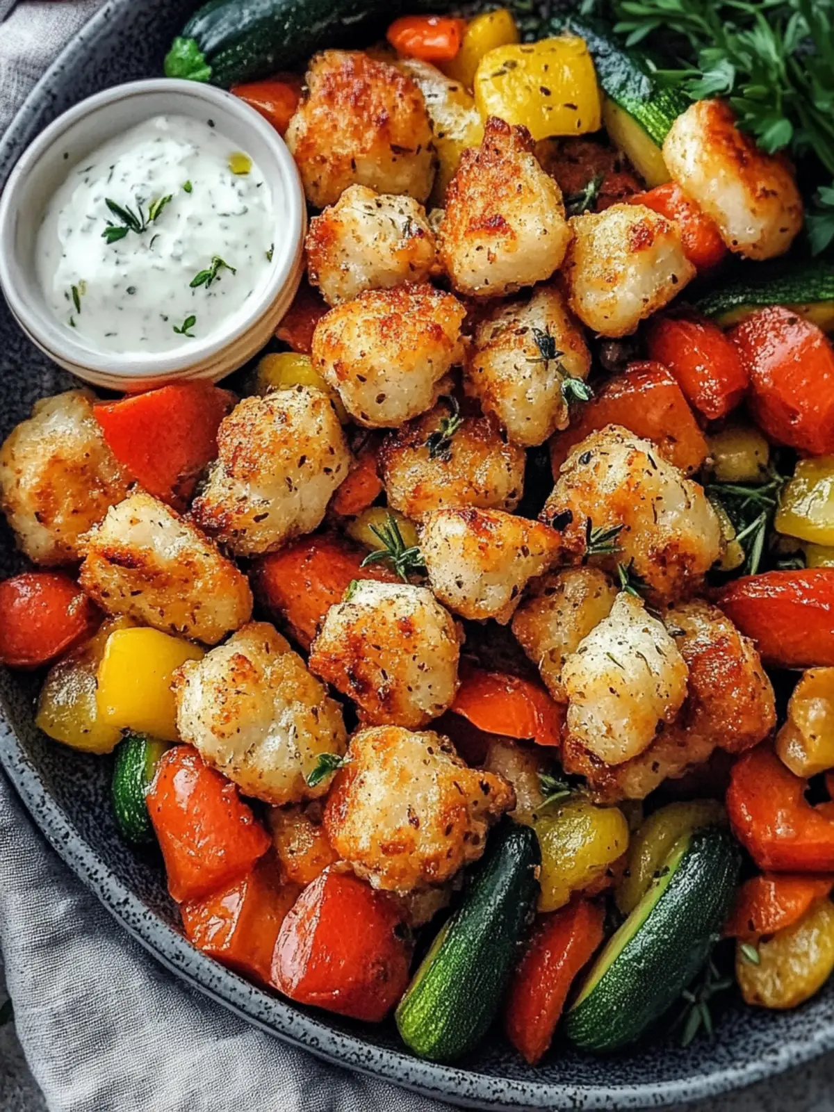 Luftfritteuse Hähnchen und Gemüse: Gesund und blitzschnell genießen 3 Luftfritteuse Hähnchen und Gemüse