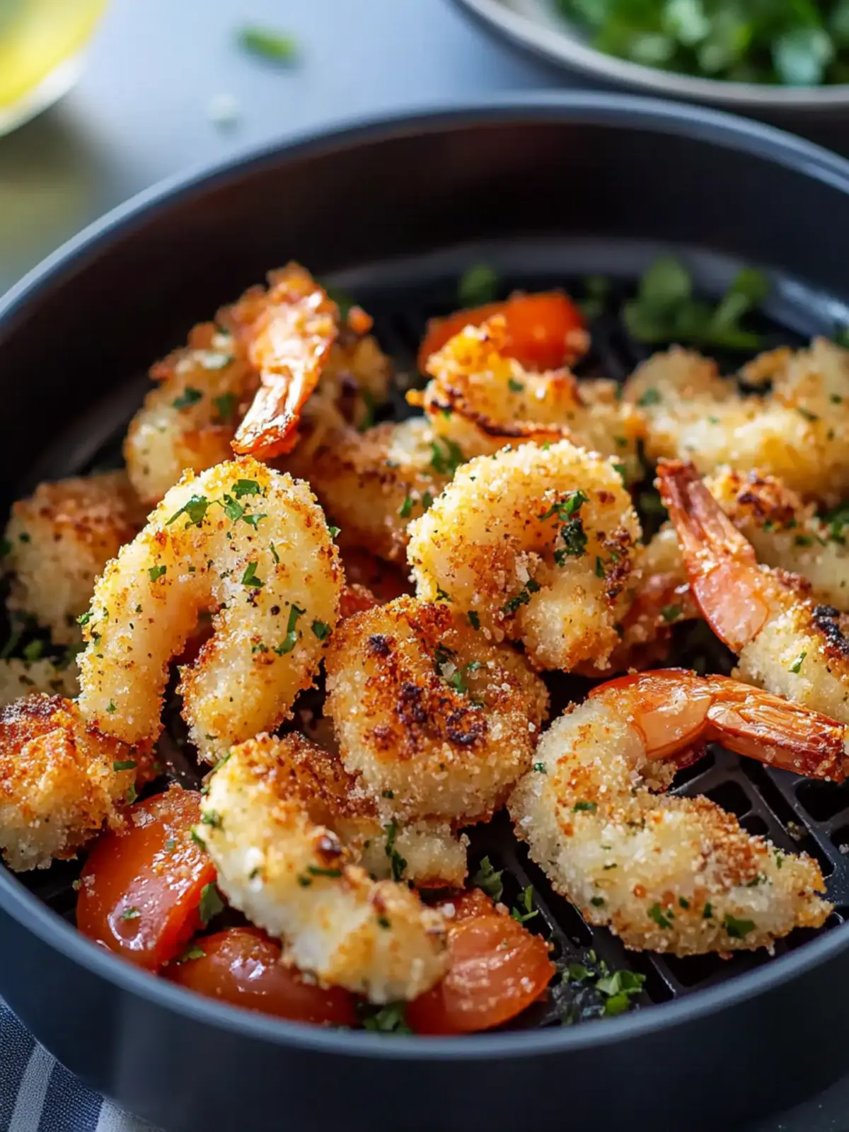 Crispy Airfryer Garnelen – Gesund, Schnell und Lecker 2 Airfryer Garnelen