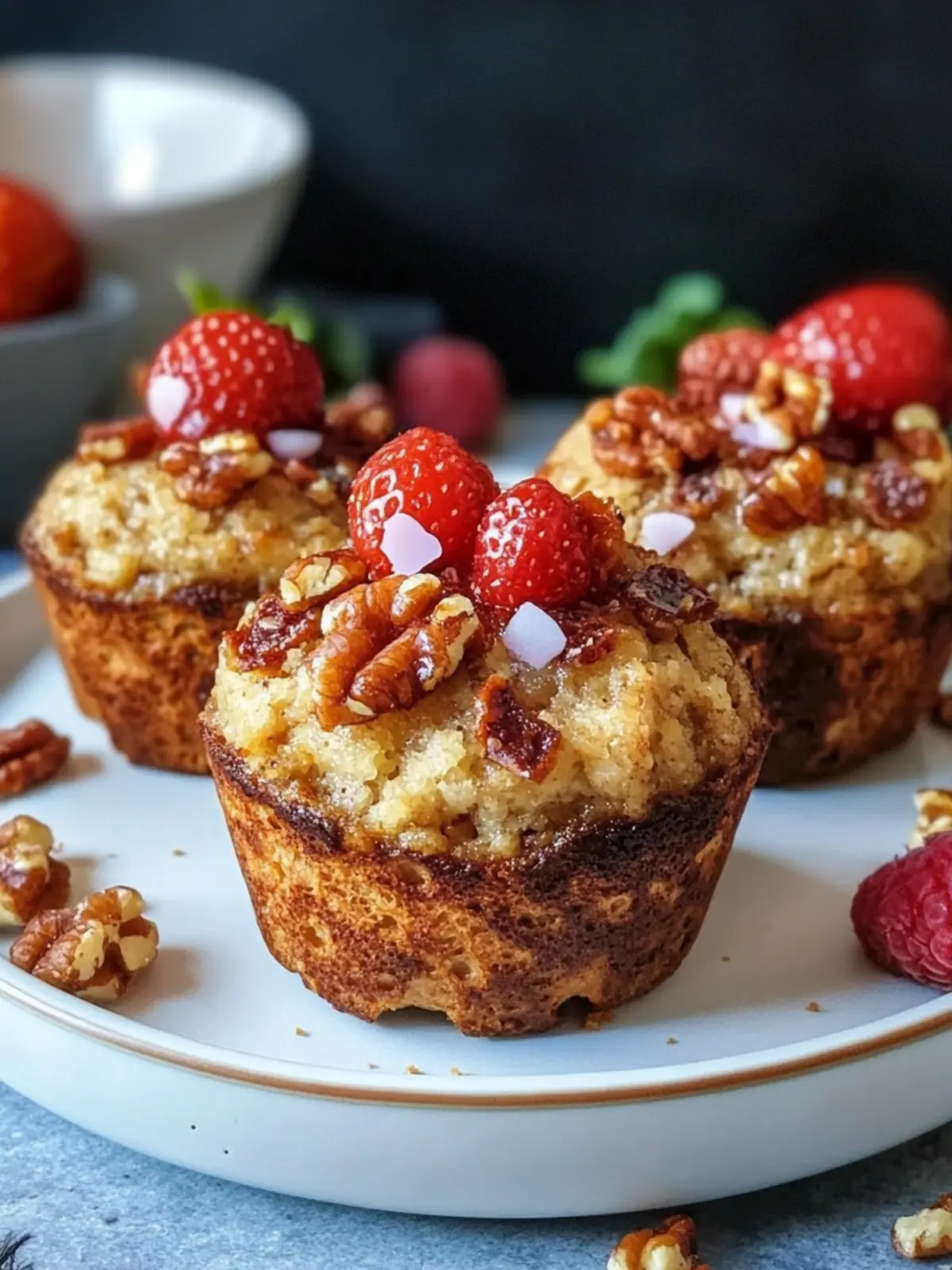 Protein Französisch Toast Muffins für den perfekten Start in den Tag 3 Protein Französisch Toast Muffins