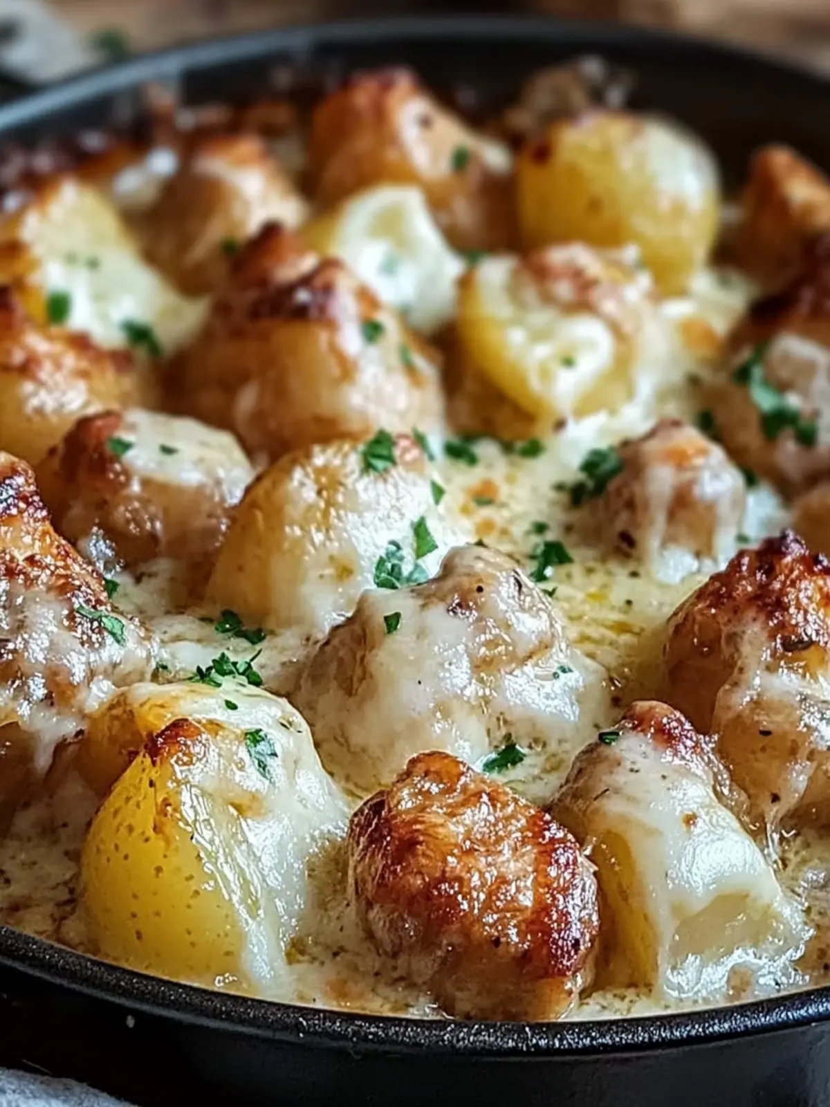Knoblauch Parmesan Crockpot Hühnchen und Kartoffeln für Genießer 3 Knoblauch Parmesan Crockpot Hühnchen und Kartoffeln