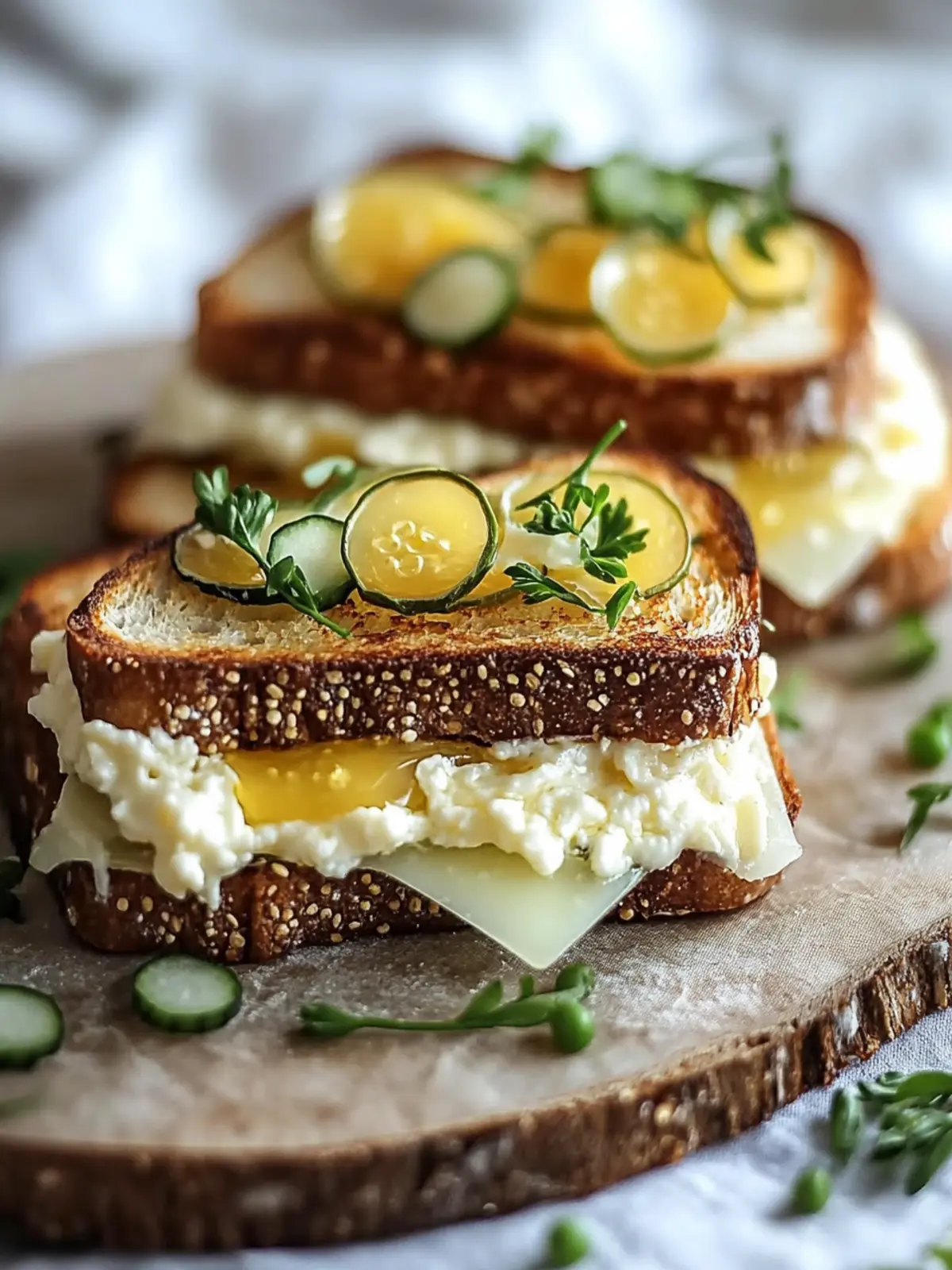 Käse-Toast mit Spiegelei: Dein schnelles Frühstücks-Must-Have 3 Käse-Toast mit Spiegelei