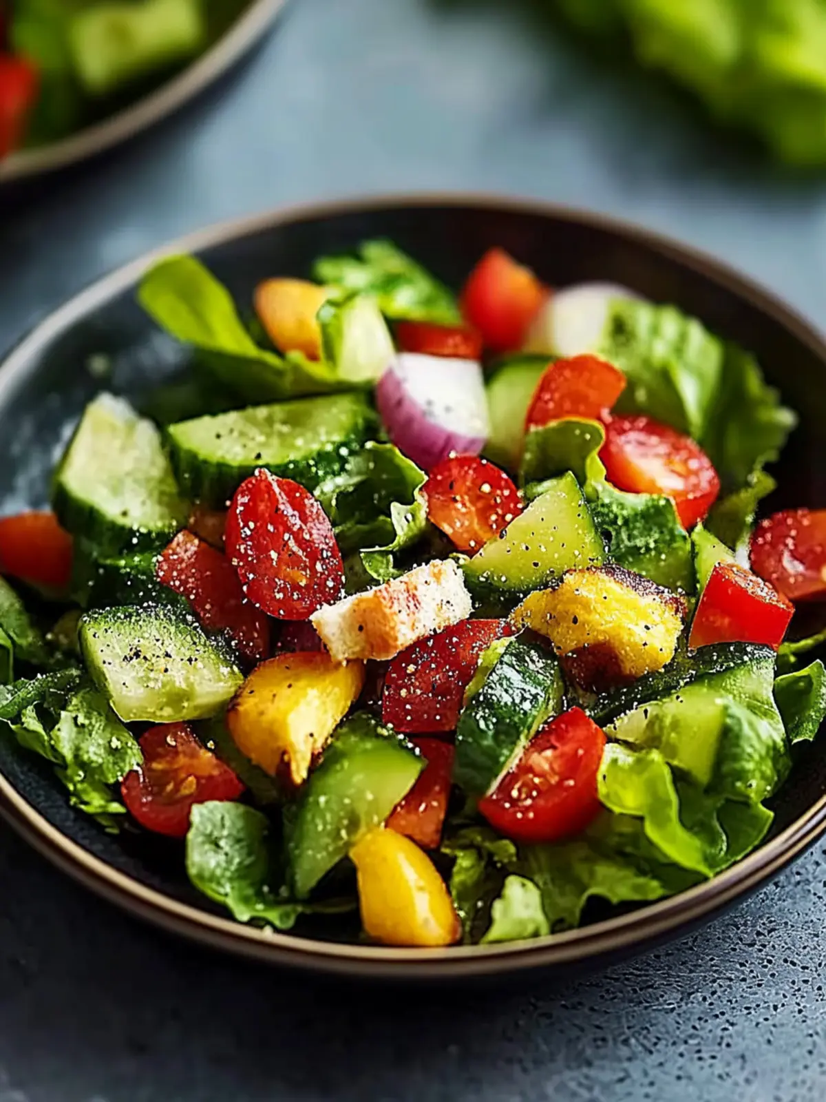 Gemischter Salat einfach: Frisch, bunt und schnell zubereitet 5 Gemischter Salat einfach