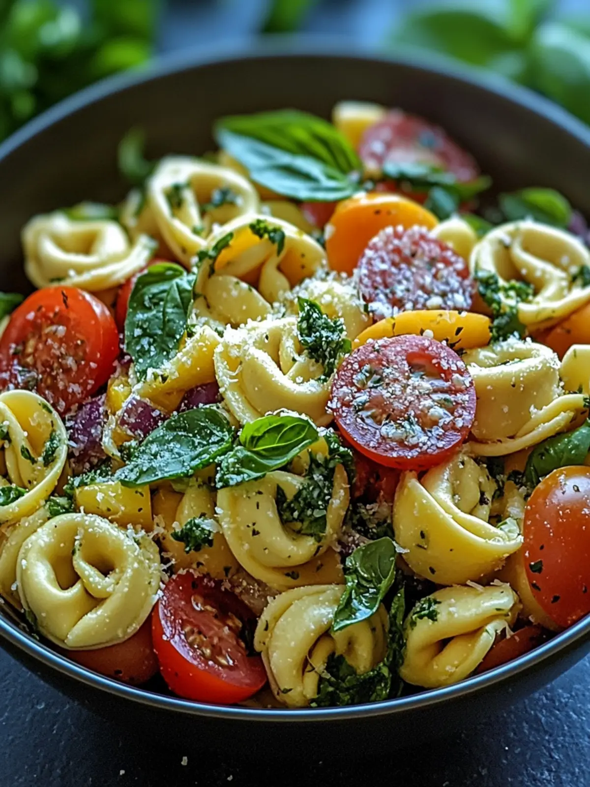 Tortellini-Pasta-Salat-Delight für fröhliche Sommertage 3 Tortellini-Pasta-Salat-Delight