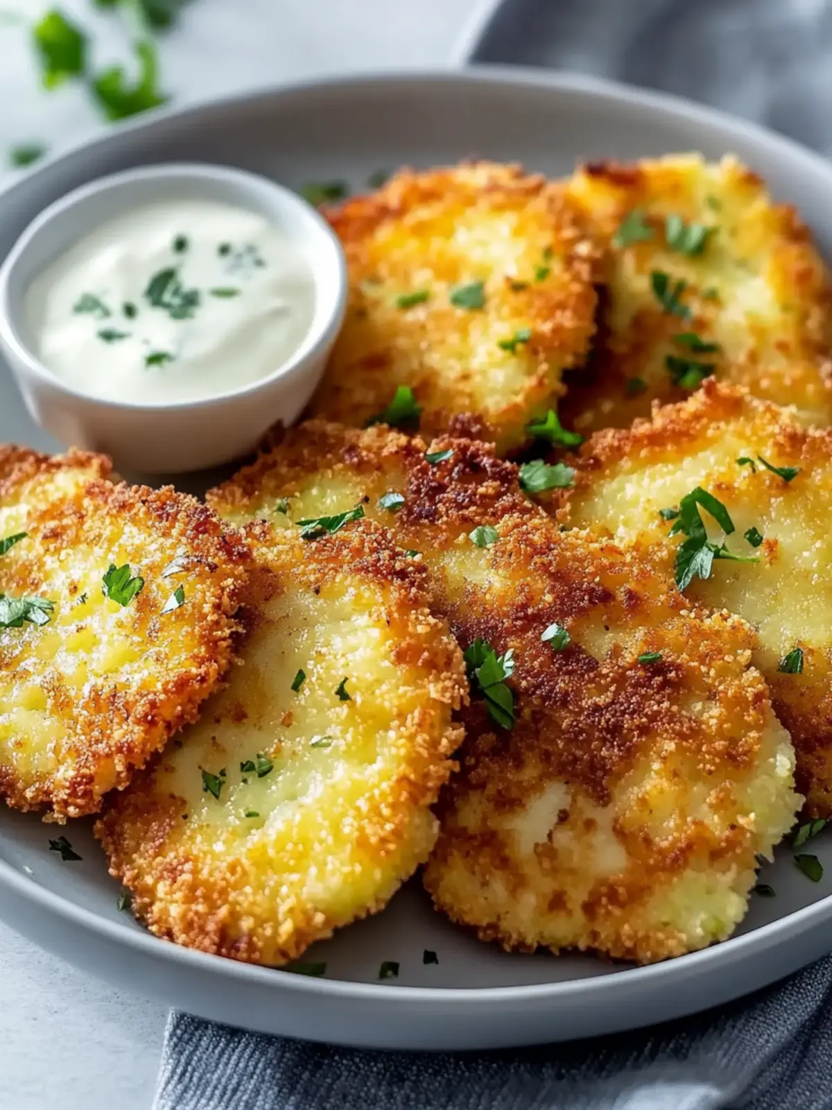 Knusprige Kohlrabi Schnitzel Airfryer – Gesund & Lecker genießen 4 Knusprige Kohlrabi Schnitzel Airfryer