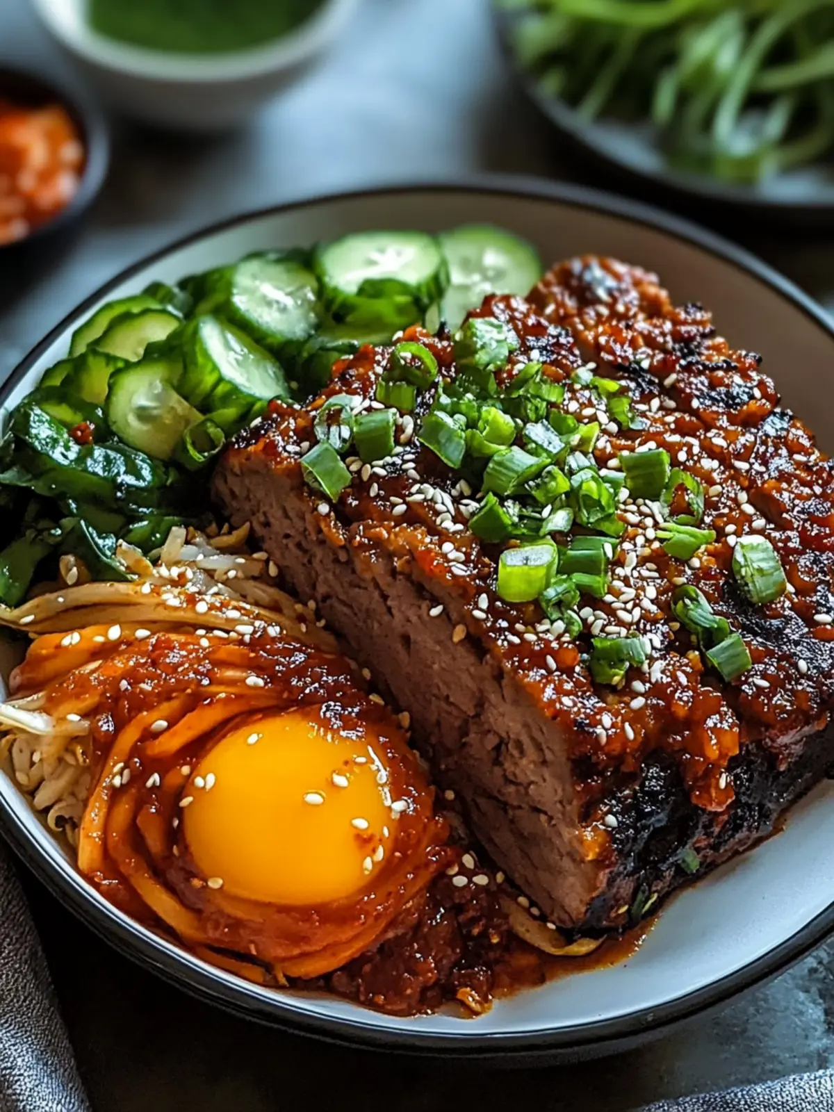 Koreanischer BBQ-Fleischlaib: Süß & Pikant in 75 Minuten 5 koreanischer BBQ-Fleischlaib