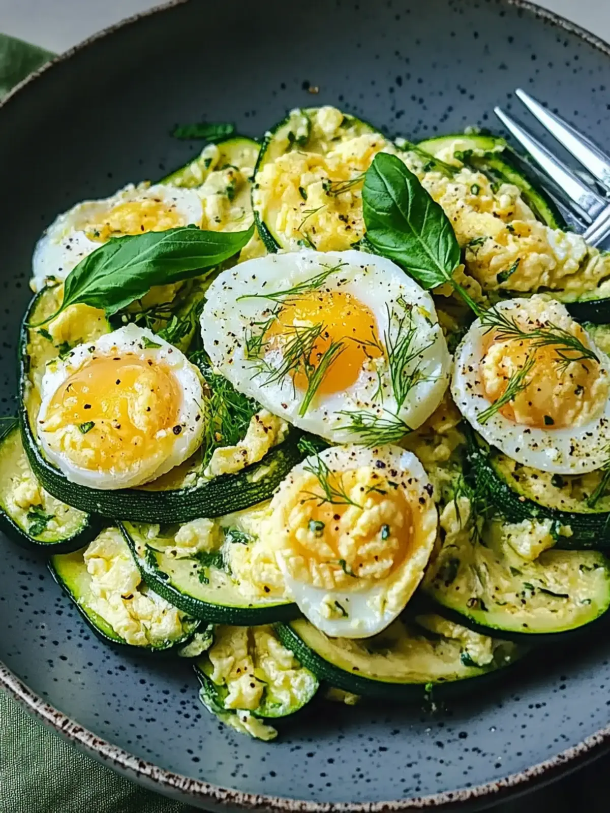 Zucchini mit Ei: Schnelles, gesundes Rezept für die Familie 2 Zucchini mit Ei