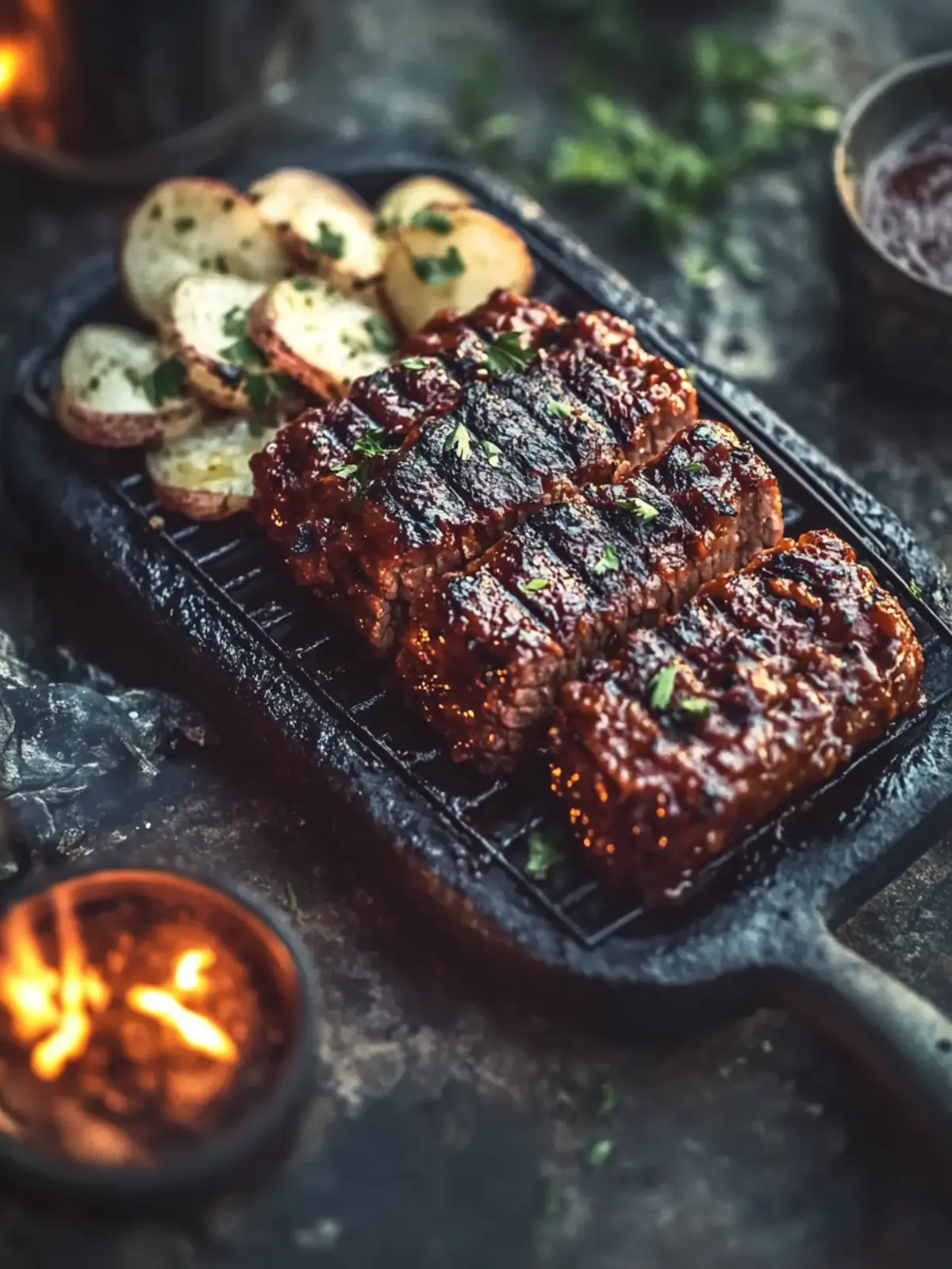 Einfache Freude: Rezept für Honig-BBQ-Hackbraten entdecken 2 Honig-BBQ-Hackbraten