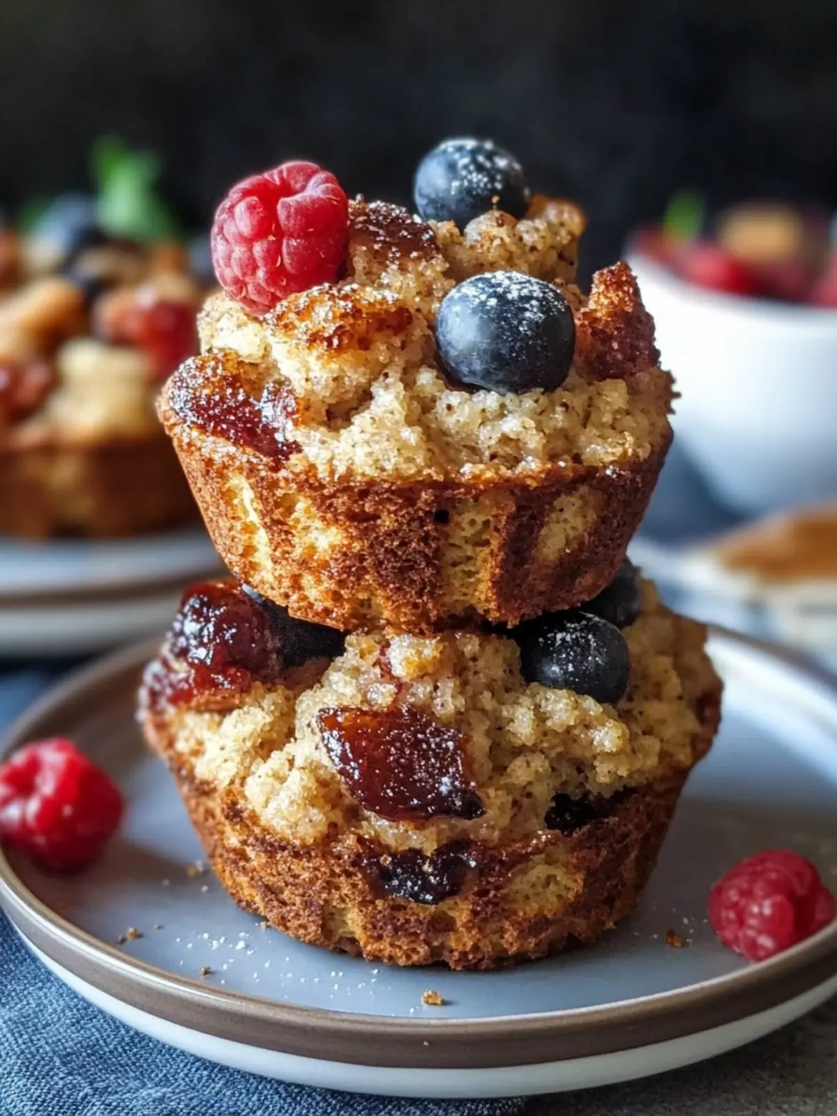 Protein Französisch Toast Muffins für den perfekten Start in den Tag 2 Protein Französisch Toast Muffins