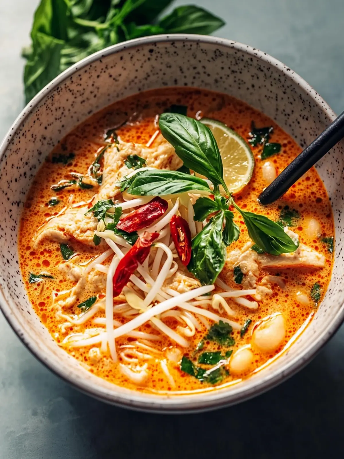 Cremige Thai Rote Curry Nudelsuppe – Wärme für die Seele 3 Cremige Thai Rote Curry Nudelsuppe