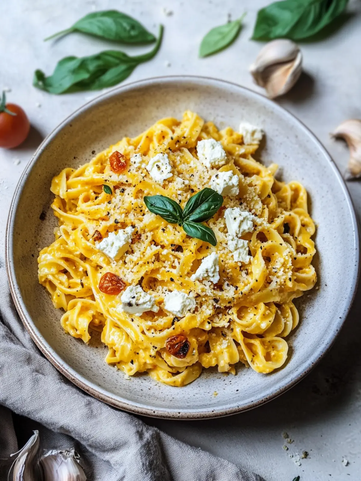 Gebratene Kürbis-Pasta: Cremiger Genuss für Herbstabende 4 Gebratene Kürbis-Pasta
