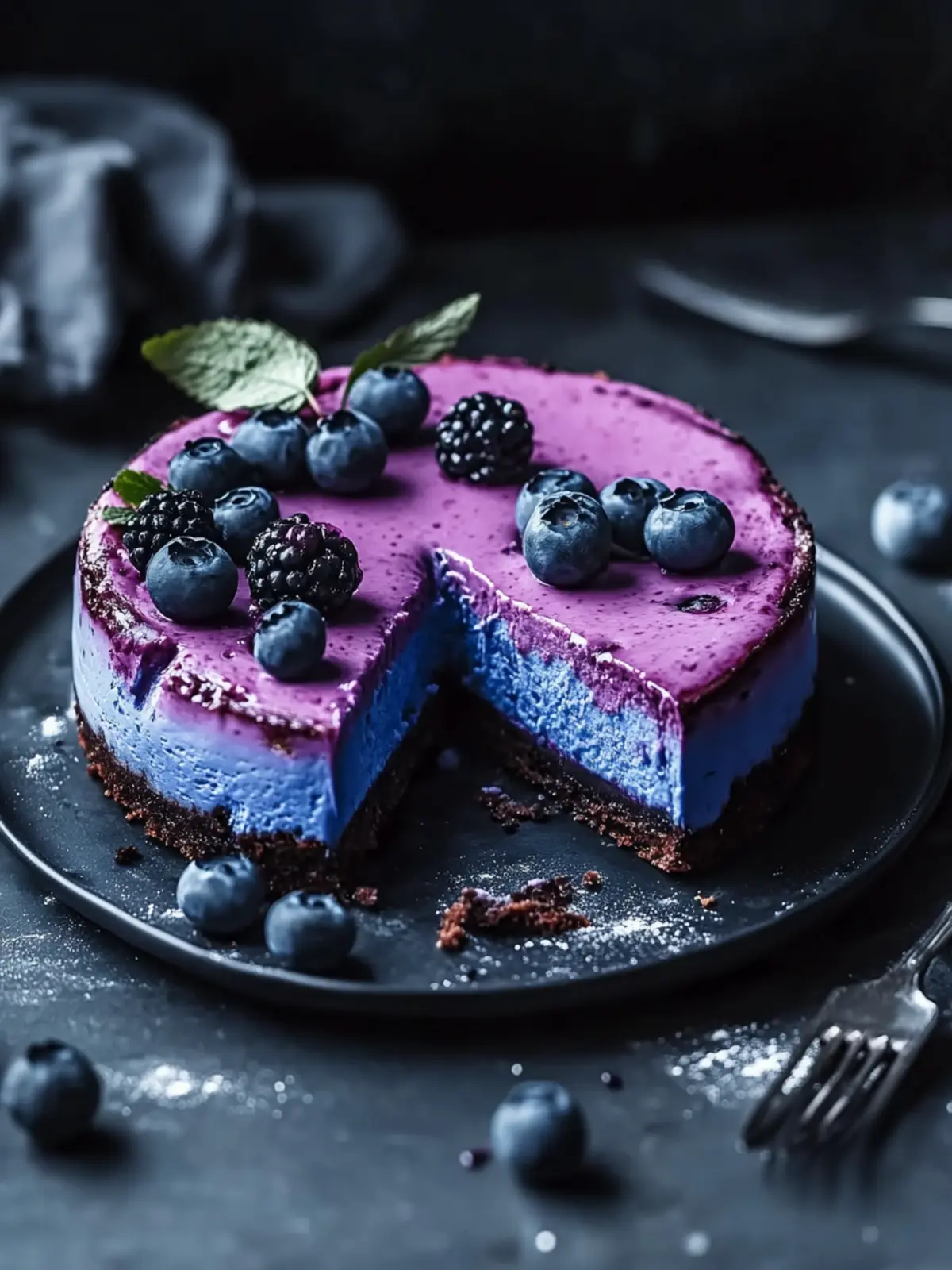 Himmlischer Heidelbeer-Käsekuchen – Cremig, einfach und lecker 4 Himmlischer Heidelbeer-Käsekuchen