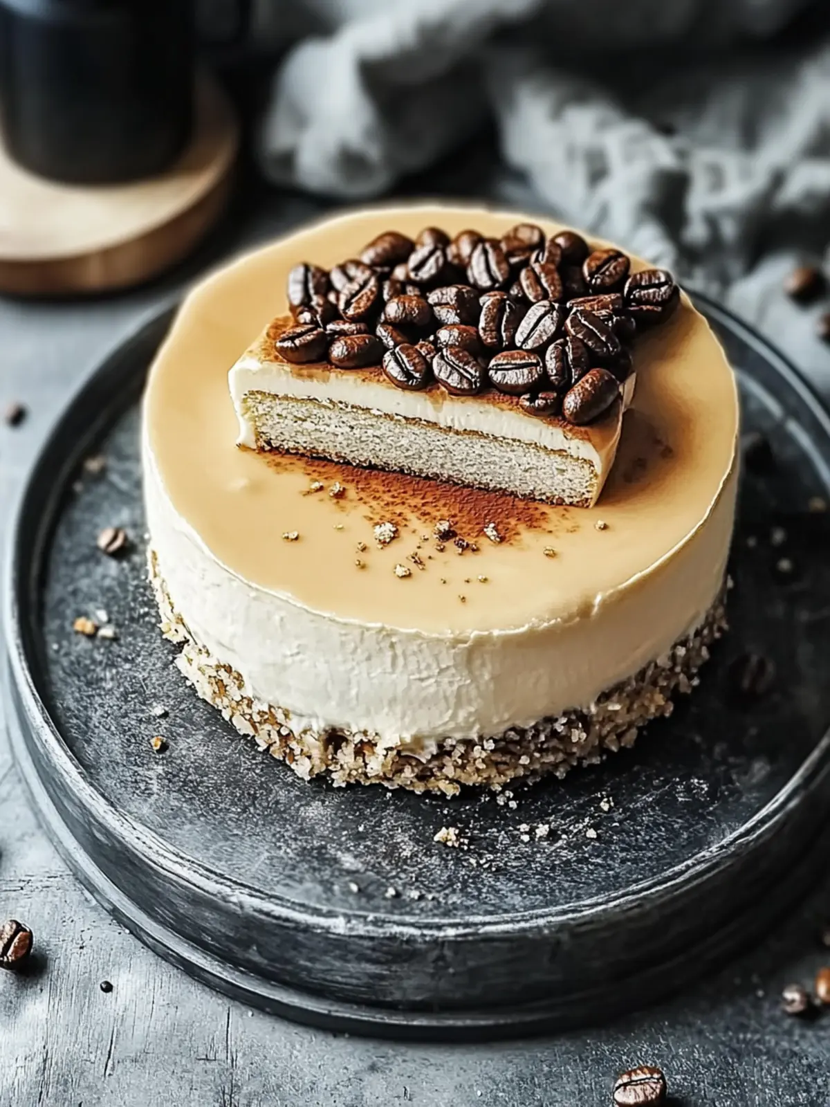 Kaffeeliebhaber-Käsekuchen: Cremiger Genuss ohne Backen 3 Kaffee-Liebhaber-Käsekuchen