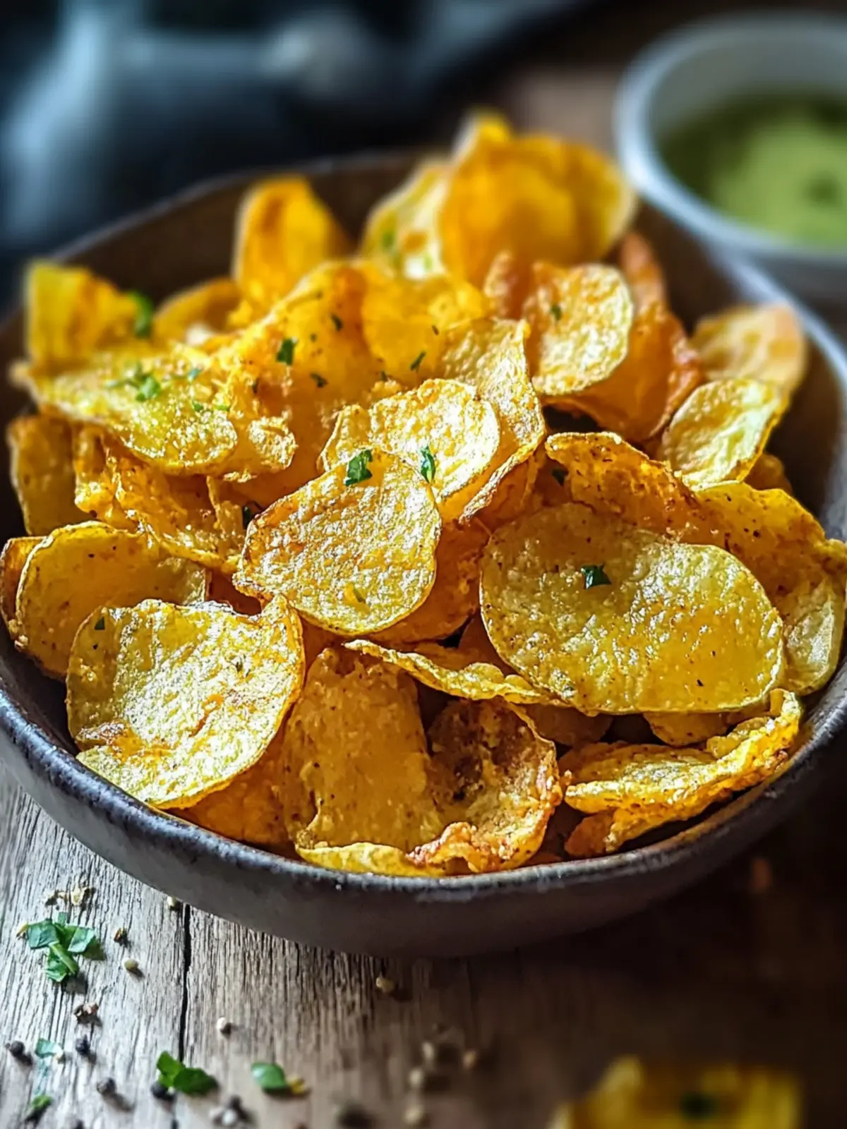 Kohlrabi-Chips mit Curry: Knuspriger Genuss für gesunde Snack-Liebhaber 2 Kohlrabi-Chips mit Curry