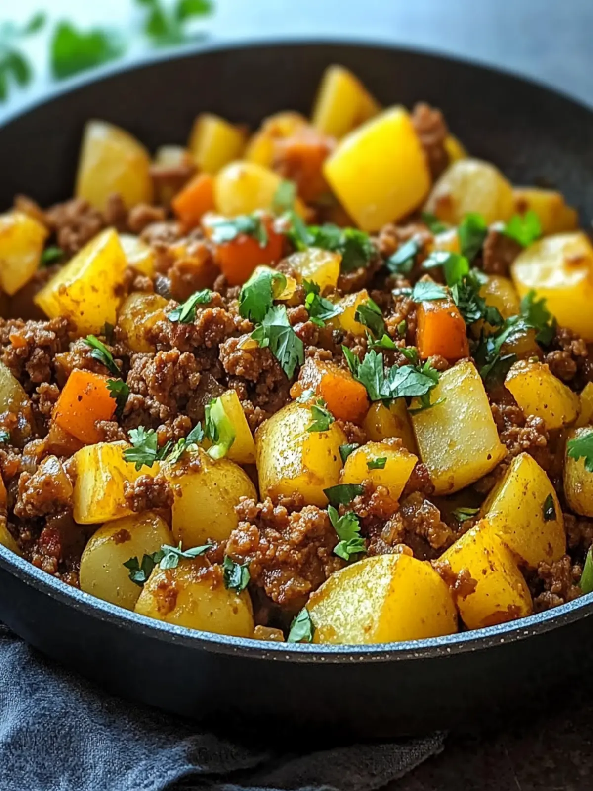 Köstliche Mexikanische Hackfleisch-Pfanne mit Kartoffeln genießen 4 Mexikanische Hackfleisch-Pfanne mit Kartoffeln