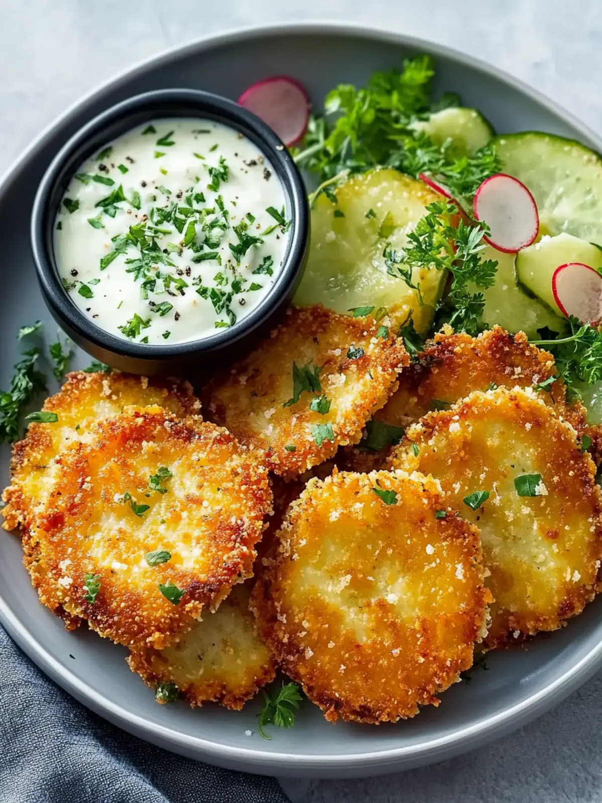 Knusprige Kohlrabi Schnitzel Airfryer – Gesund & Lecker genießen 2 Knusprige Kohlrabi Schnitzel Airfryer