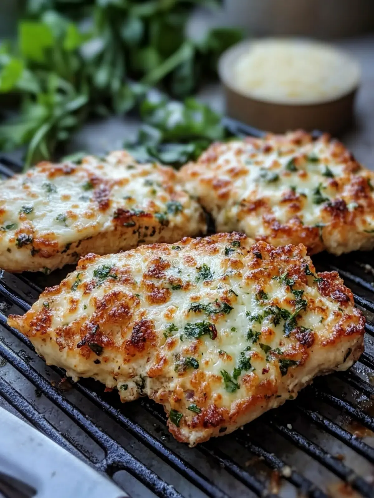 Knoblauch Parmesan Hühnchen Freude: Der perfekte Grillgenuss 4 Knoblauch Parmesan Hühnchen Freude