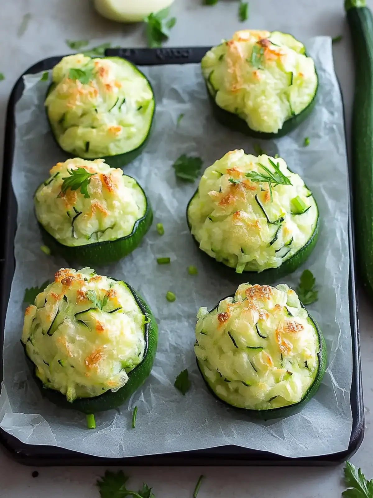 Crispy Zucchini-Puffer: Gesundes Vergnügen für die Familie 2 Zucchini-Puffer