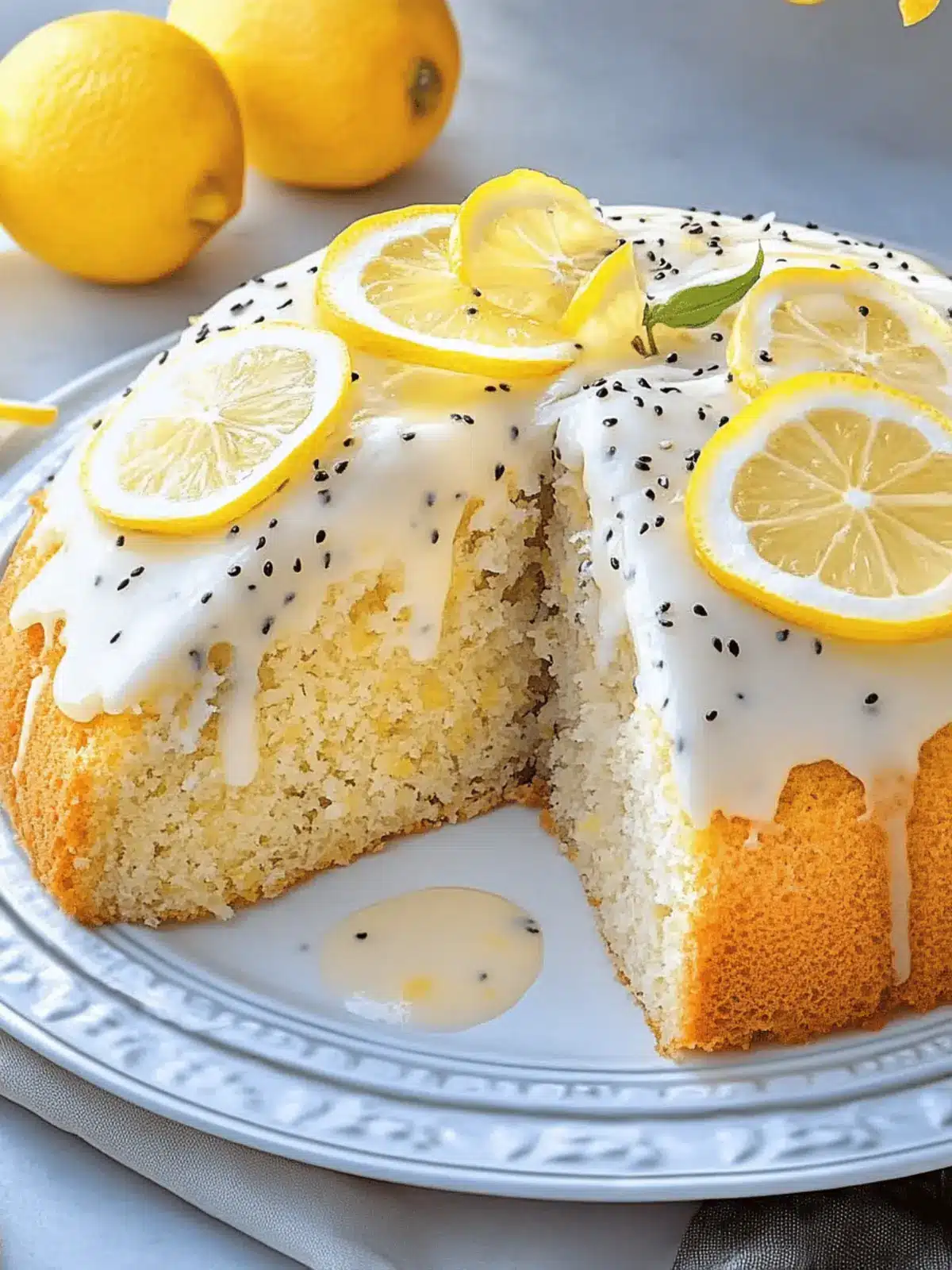 Unwiderstehlicher Zitronen-Samen-Kuchen mit gesunder Note 4 Unwiderstehlicher Zitronen-Samen-Kuchen