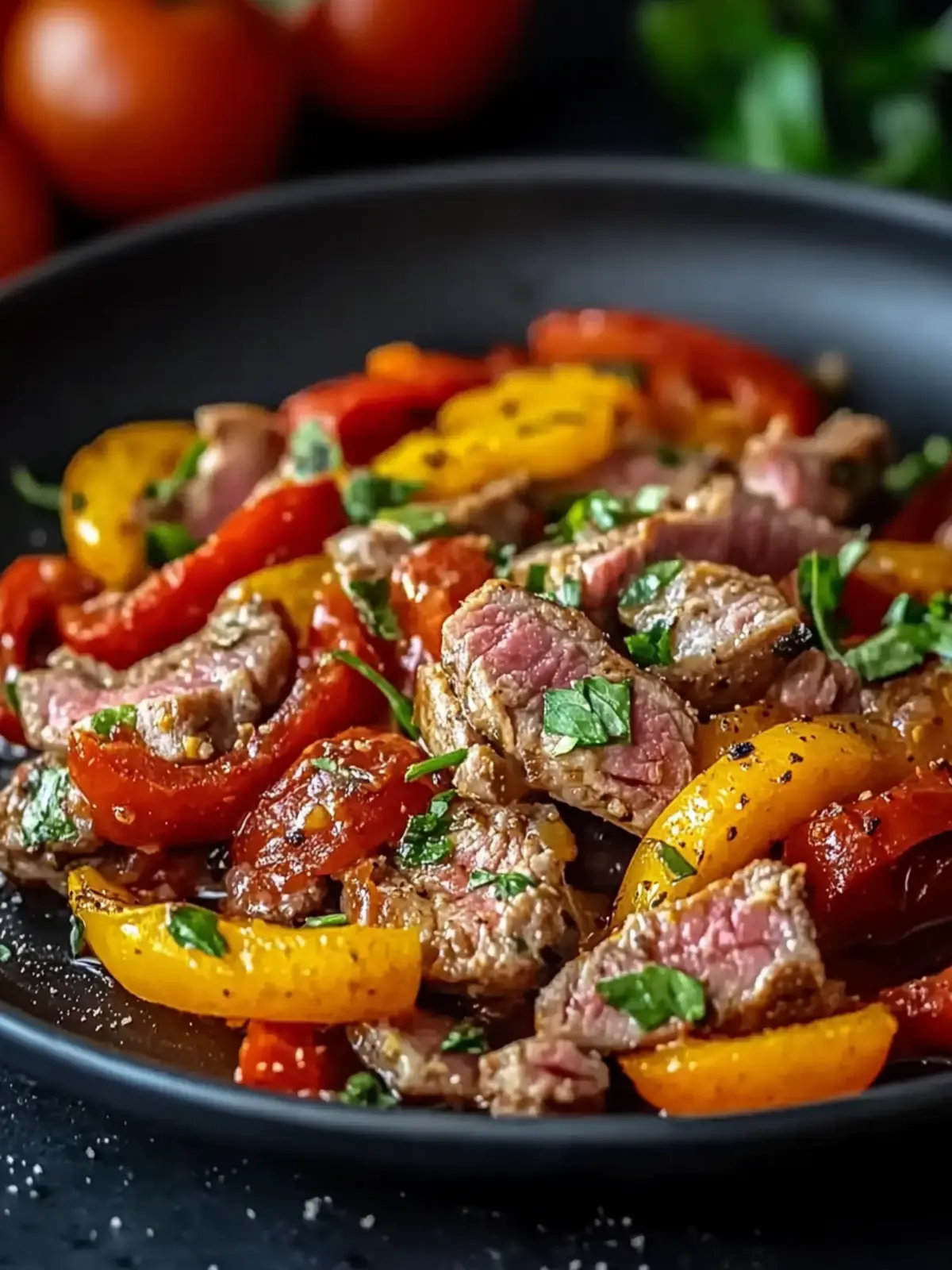 Niedrig Kohlenhydrat Paprikapfanne mit Hackfleisch: Schnell & Lecker 4 Niedrig Kohlenhydrat Paprikapfanne mit Hackfleisch