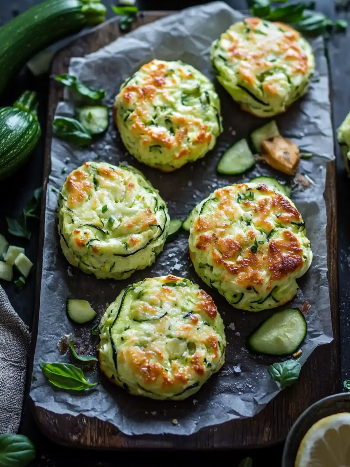 Crispy Zucchini-Puffer: Gesundes Vergnügen für die Familie 5 Zucchini-Puffer