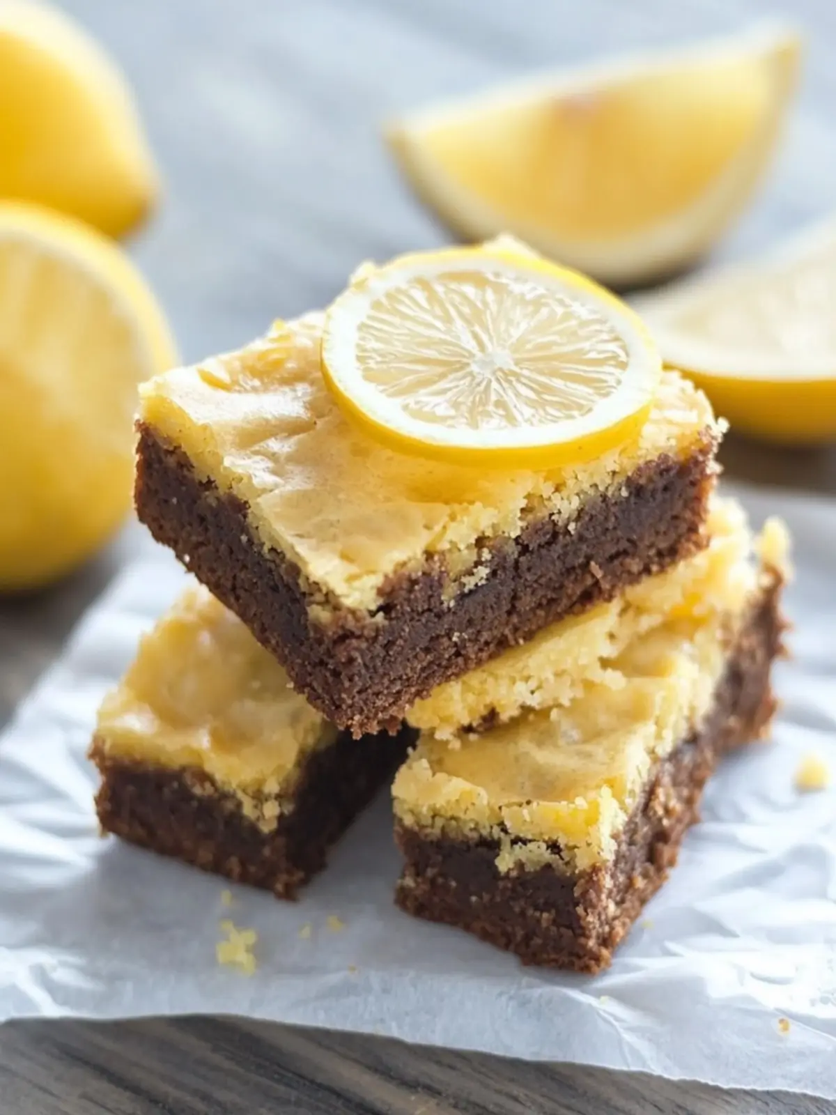 Zitronen-Brownies: Saftig, Chewy und Erfrischend Fruchtig 5 Zitronen-Brownies