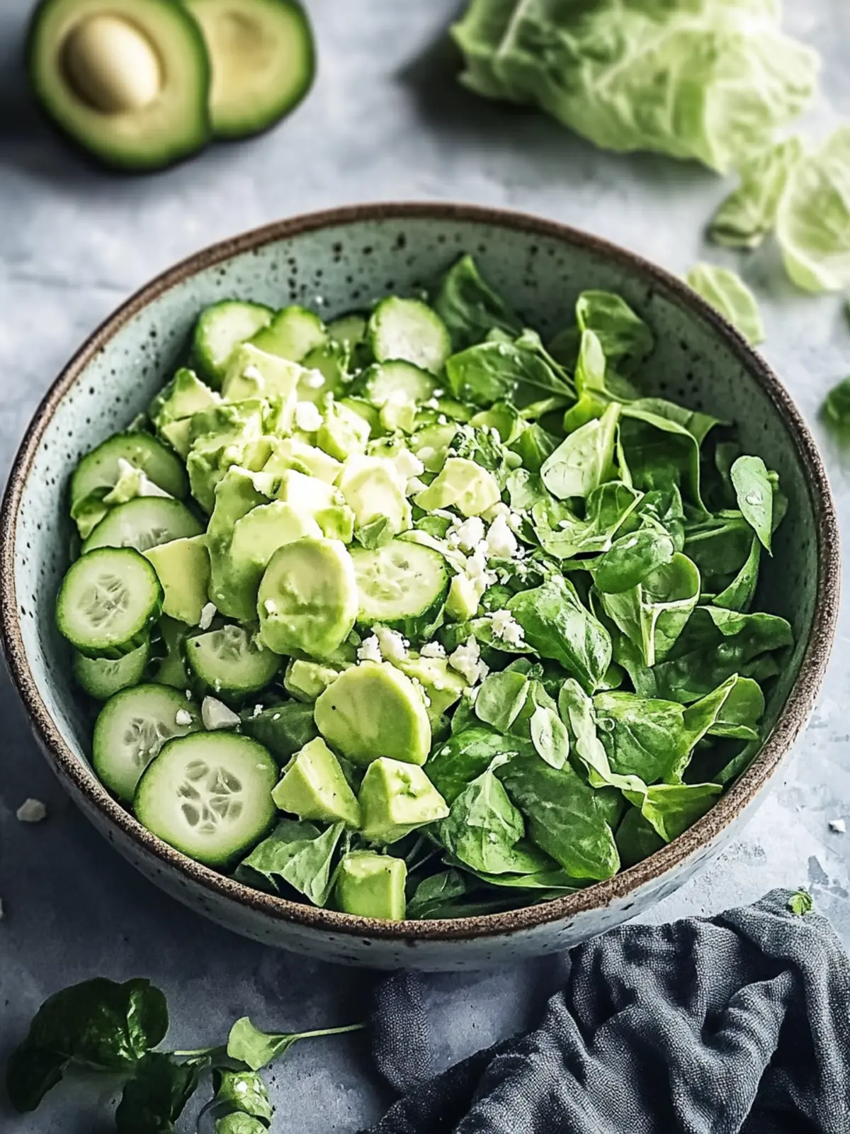 Grüne Göttin Salat – Frischer Genuss in 15 Minuten 5 Grüne Göttin Salat