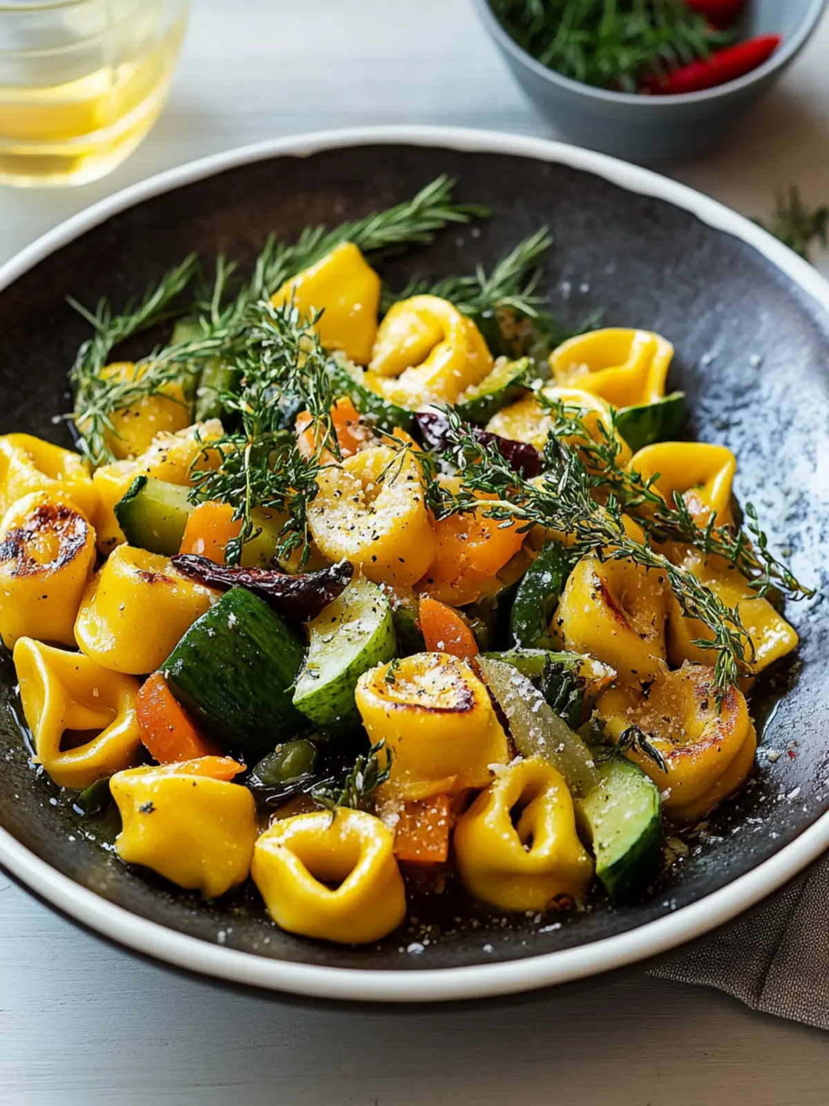 Bunte Kürbis Gemüse Pfanne: Gesund und Schnell zubereitet 2 Bunte Kürbis Gemüse Pfanne