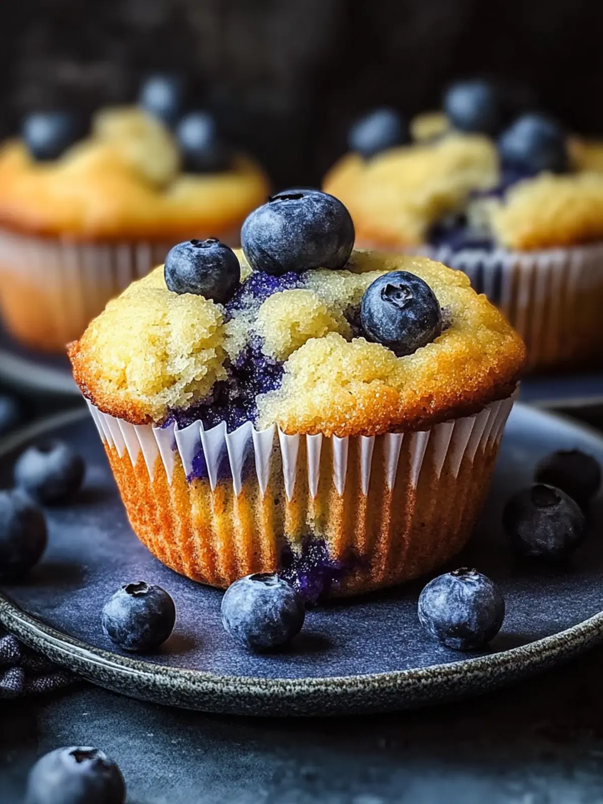 Saftige Blaubeer-Muffins für den perfekten Frühstücksgenuss 5 Saftige Blaubeer-Muffins