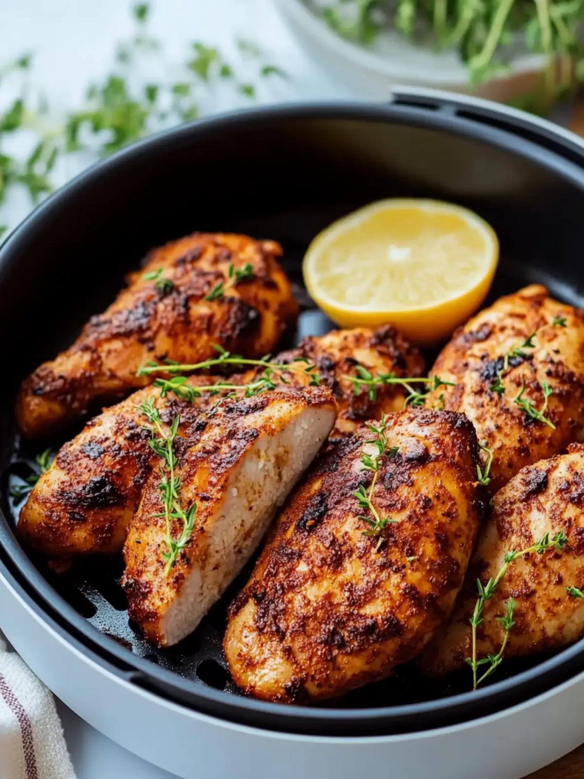 Saftige Hähnchenbrust im Airfryer – Schnell & Gesund Genießen 5 Saftige Hähnchenbrust im Airfryer