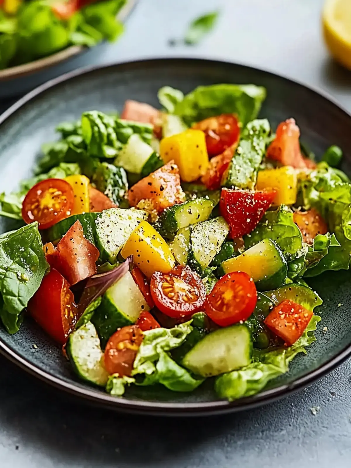 Gemischter Salat einfach: Frisch, gesund und schnell zubereitet 5 Gemischter Salat einfach