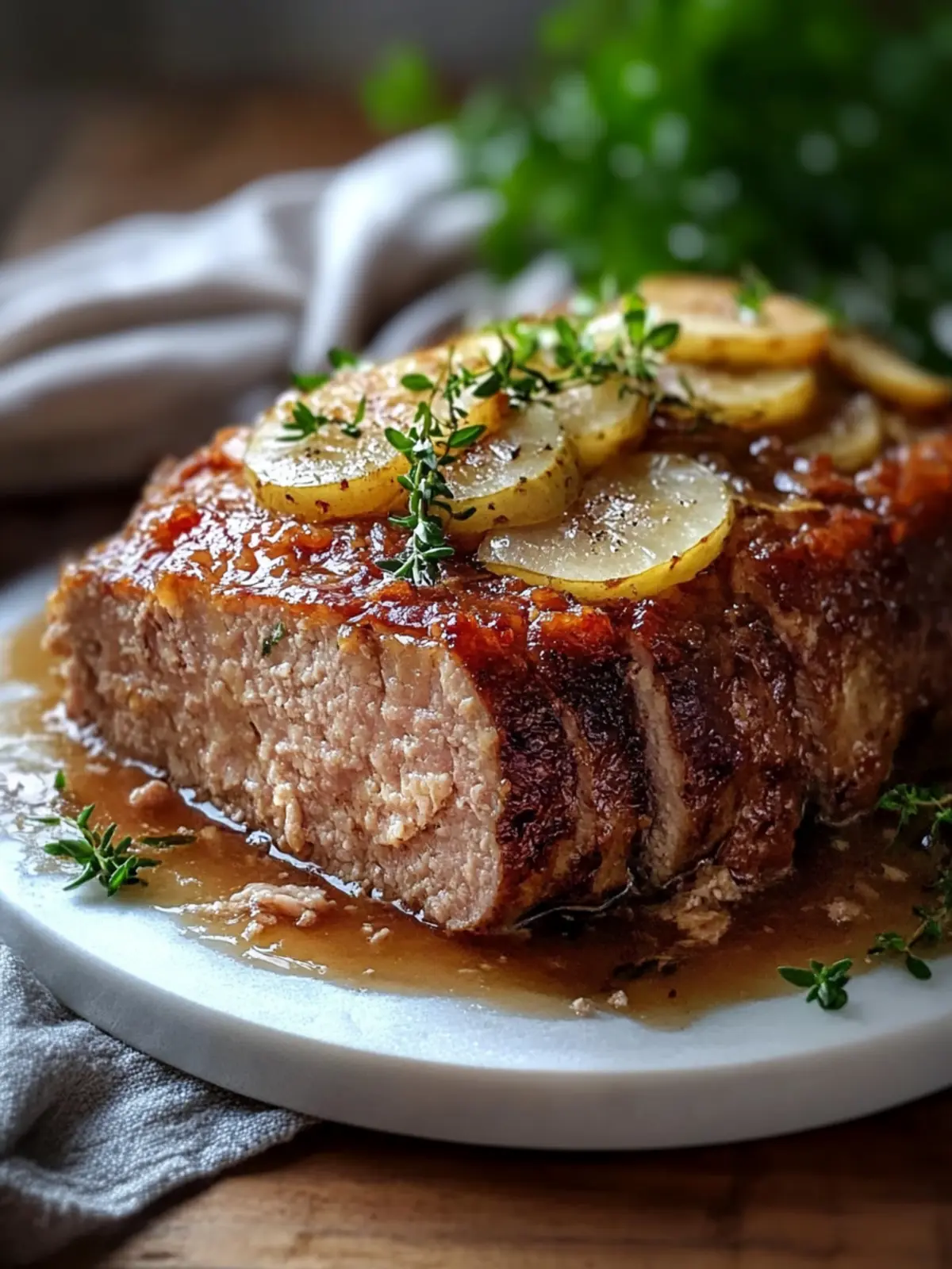 Französischer Zwiebelhackbraten – Ein Fest der Aromen! 2 Französischer Zwiebelhackbraten
