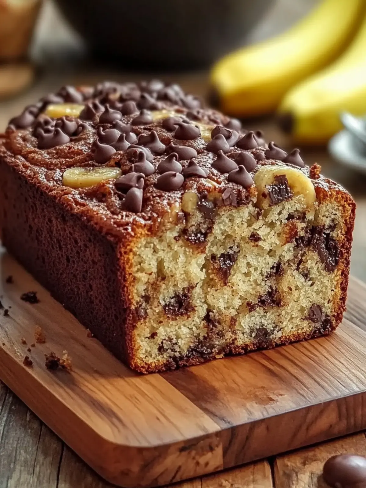 Ein-Schüssel Bananenbrot: Feuchte, schokoladige Wonne genießen 4 Ein-Schüssel Bananenbrot: Feuchte, schokoladige Wonne erwartet