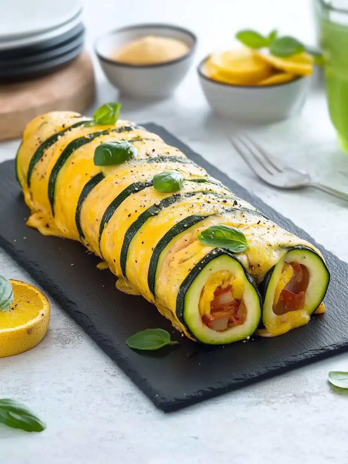 Zucchini-Hackfleisch-Rolle mit Cheddar – Ein Geschmackserlebnis 5 Zucchini-Hackfleisch-Rolle mit Cheddar