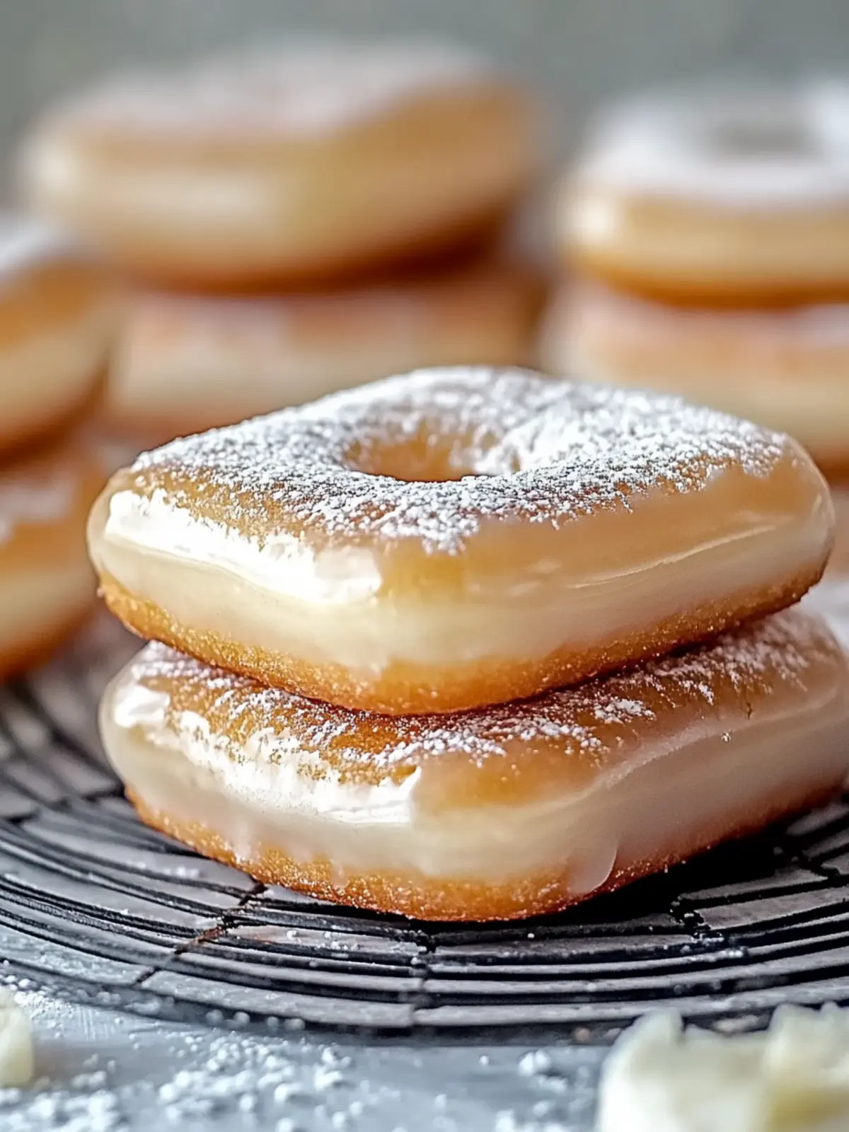 Einfache und Schnelle Gebratene Ahorn-Donut-Riegel für Zuhause 2 Gebratene Ahorn-Donut-Riegel Einfache und Schnelle Rezept