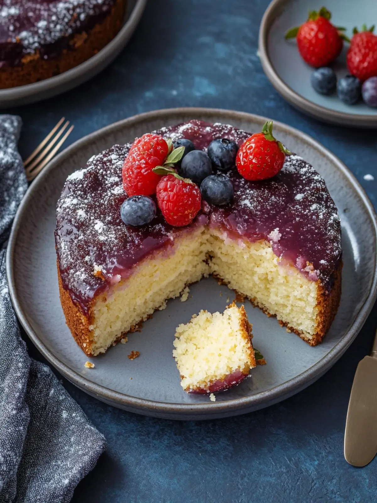 Saftiger Ameisenkuchen mit Kirschen für jeden Anlass 3 juicy sheet cake