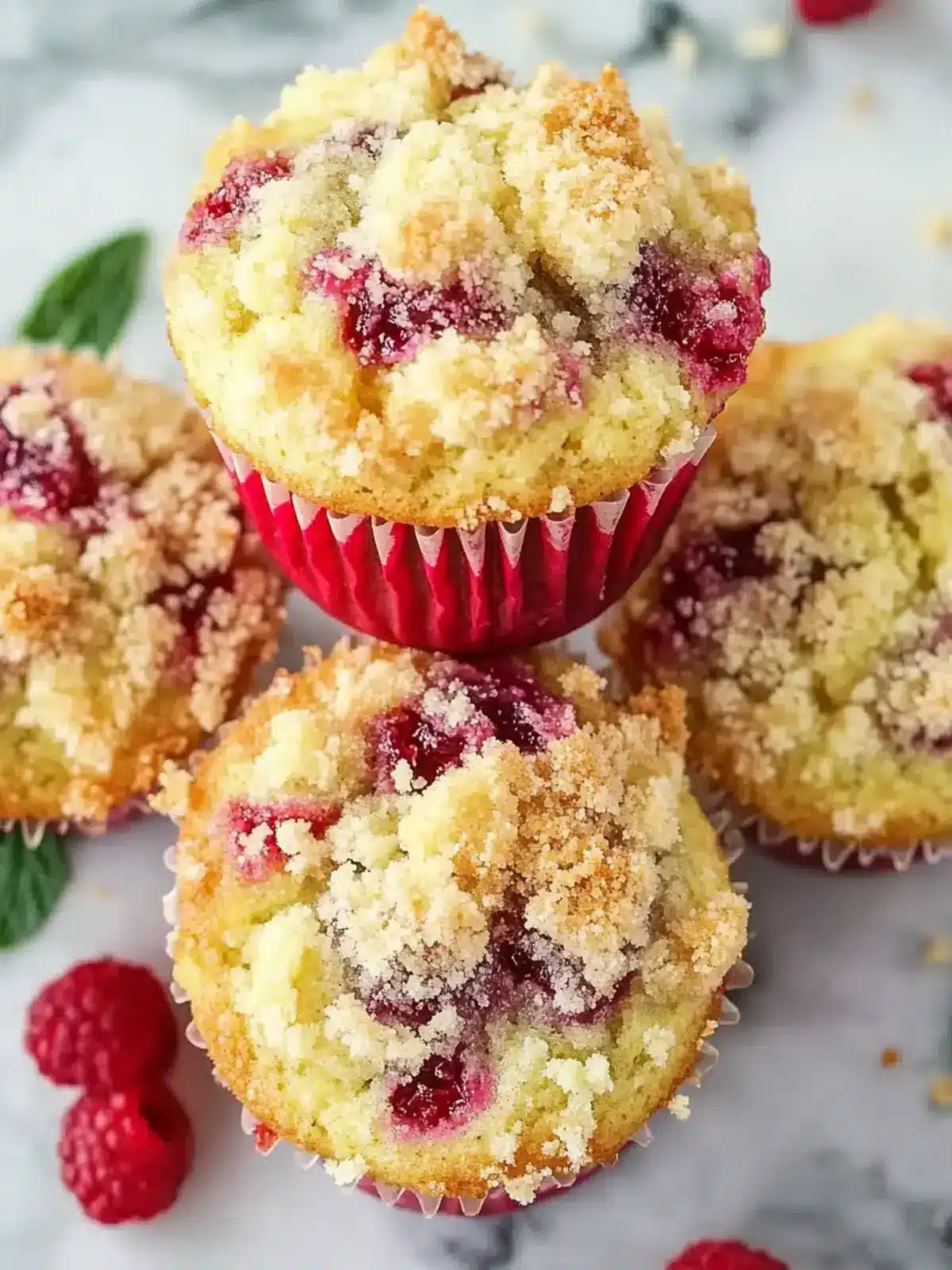 Himbeer-Streusel-Muffins – Dein perfekter Frühstücksgenuss 4 Himbeer-Streusel-Muffins