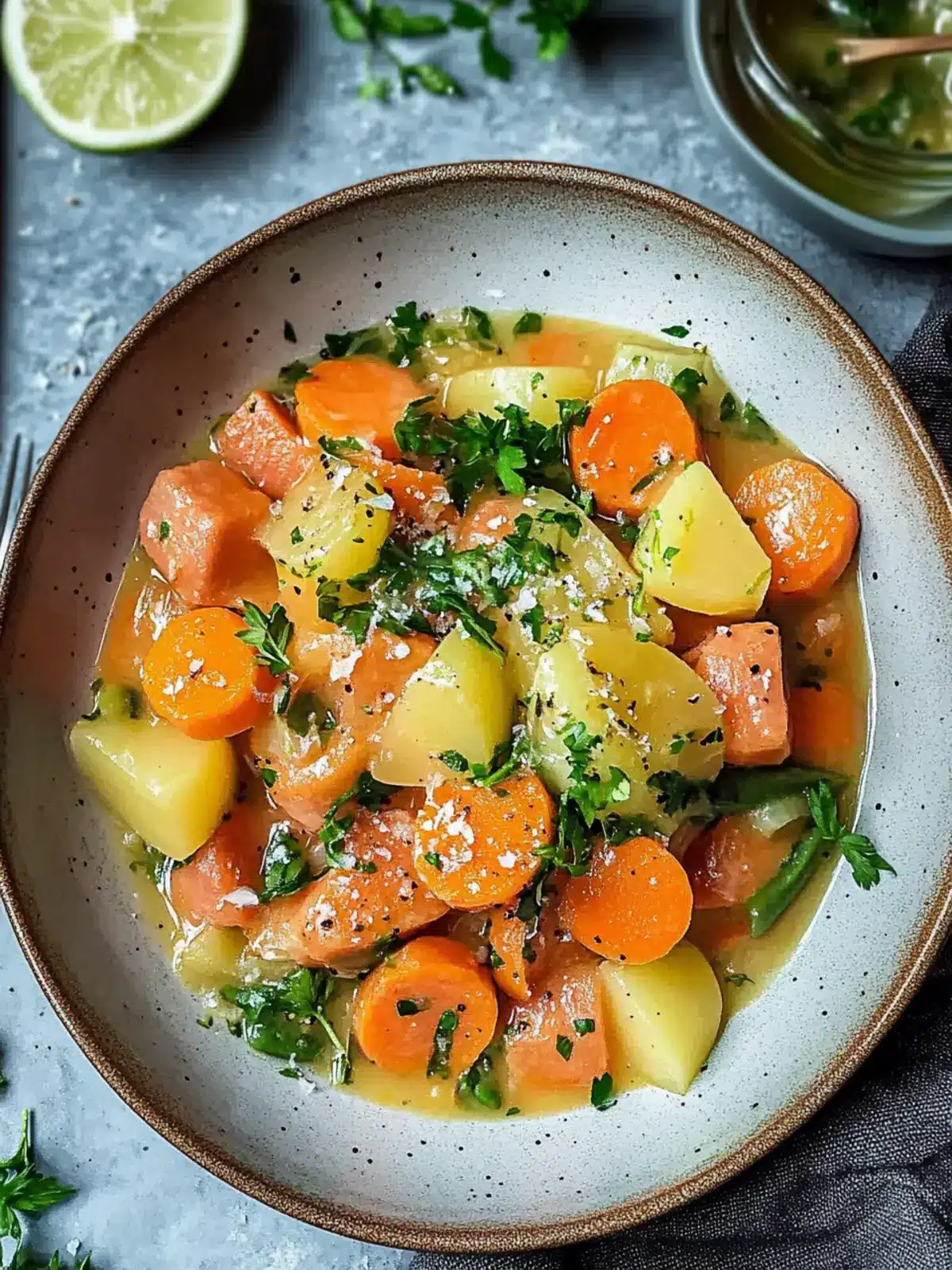 Herzhaftes Mohren-Kartoffel-Eintopf Rezept für kalte Tage genießen 4 Herzhaftes Mohren-Kartoffel-Eintopf Rezept für kalte