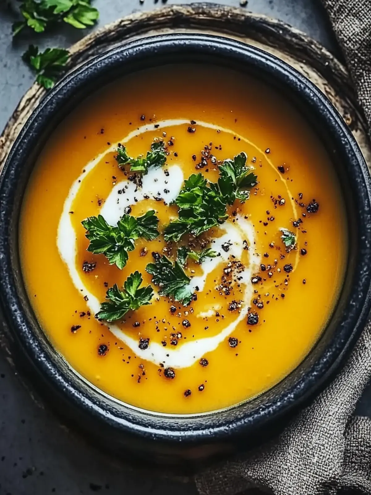 Cremige Kürbissuppe mit Kokosmilch für gemütliche Abende 2 Kürbissuppe