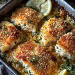 Krosse im Ofen gebackene Parmesan-Krustenlachsfilets für jeden Tag 43 Krosse im Ofen gebackene Parmesan-Krustenlachsfilets