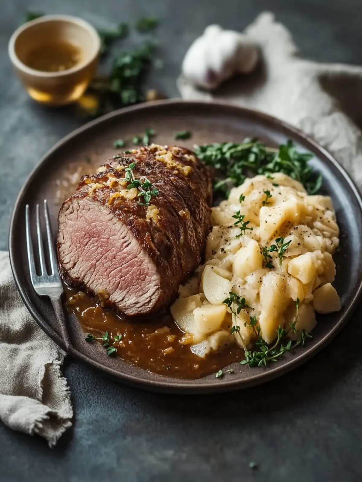 Herzhafter Hackbraten mit geschmortem Weißkohl – Warm und Geborgen 5 Heartfelt meatloaf with braised white cabbage