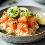 Würziger Thunfisch knuspriger Reis (Nobu Nachahmung) selbstgemacht 44 Würziger Thunfisch knuspriger Reis (Nobu Nachahmung)
