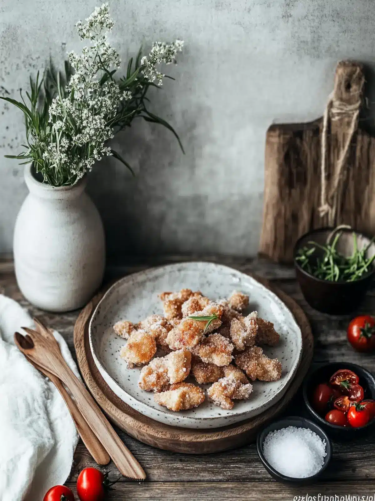 Luftfritteuse Salz und Pfeffer Hähnchen für knusprigen Genuss 5 Luftfritteuse Salz und Pfeffer Hähnchen
