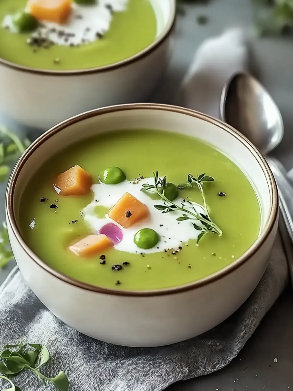 Klassische Erbsensuppe: Herzhaft und einfach selbstgemacht 4 Klassische Erbsensuppe