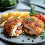 Köstliches Airfryer Hühner Cordon Bleu – Schnell und Gesund 42 Köstliches Airfryer Hühner Cordon Bleu