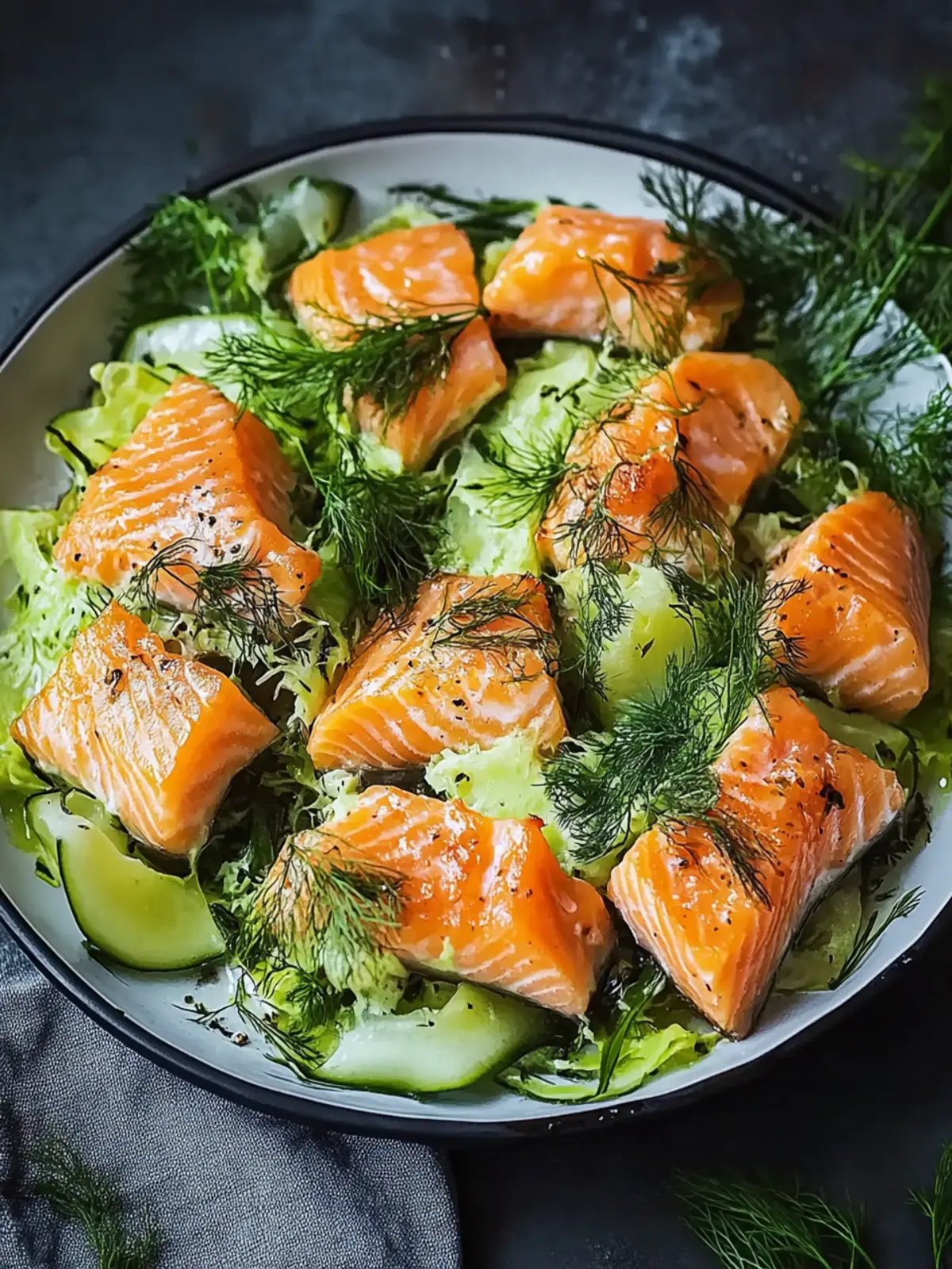 Gesunder Lachs-Spitzkohl-Auflauf für dein Familienessen 5 Lachs-Spitzkohl-Auflauf