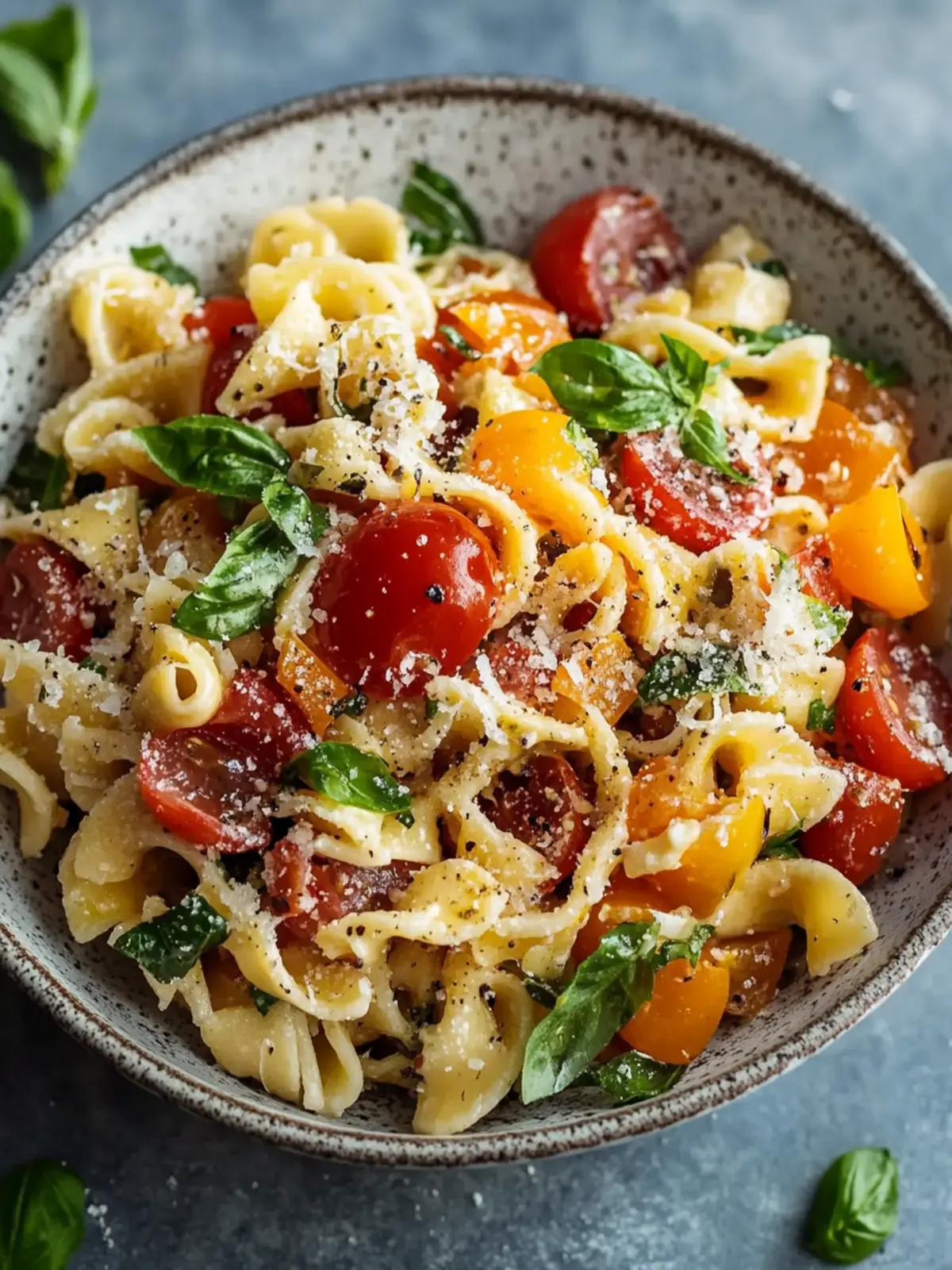 Mediterraner Nudelsalat